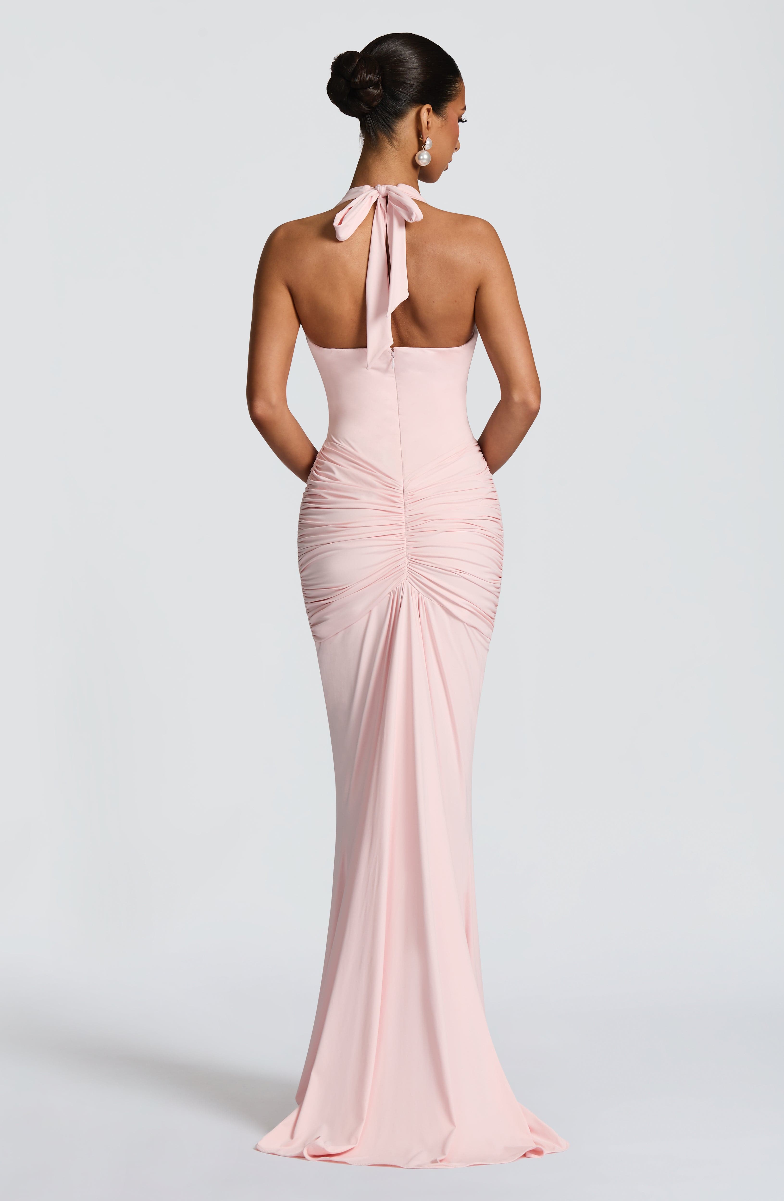 Rosetta Maxi Dress - Blush - Napalia