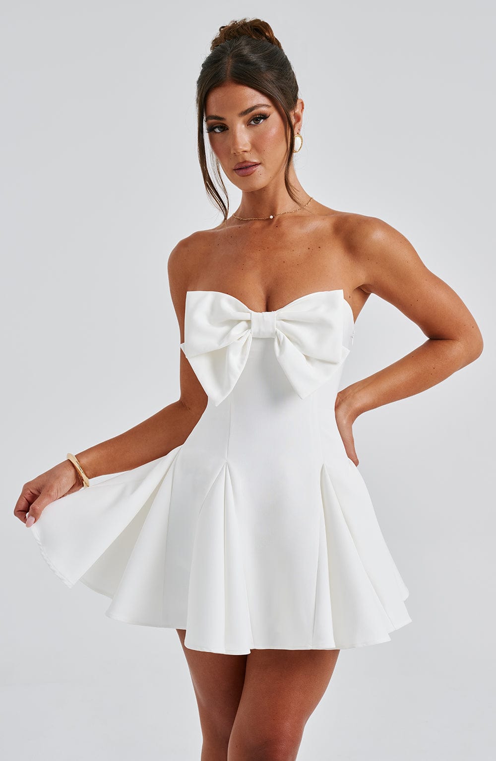 Ruby Playsuit - Ivory - Napalia