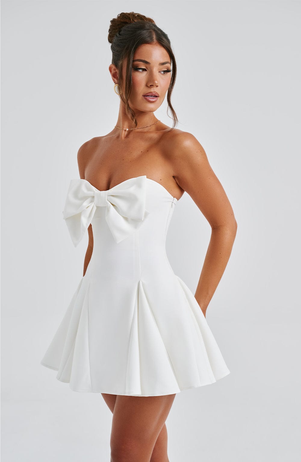 Ruby Playsuit - Ivory - Napalia