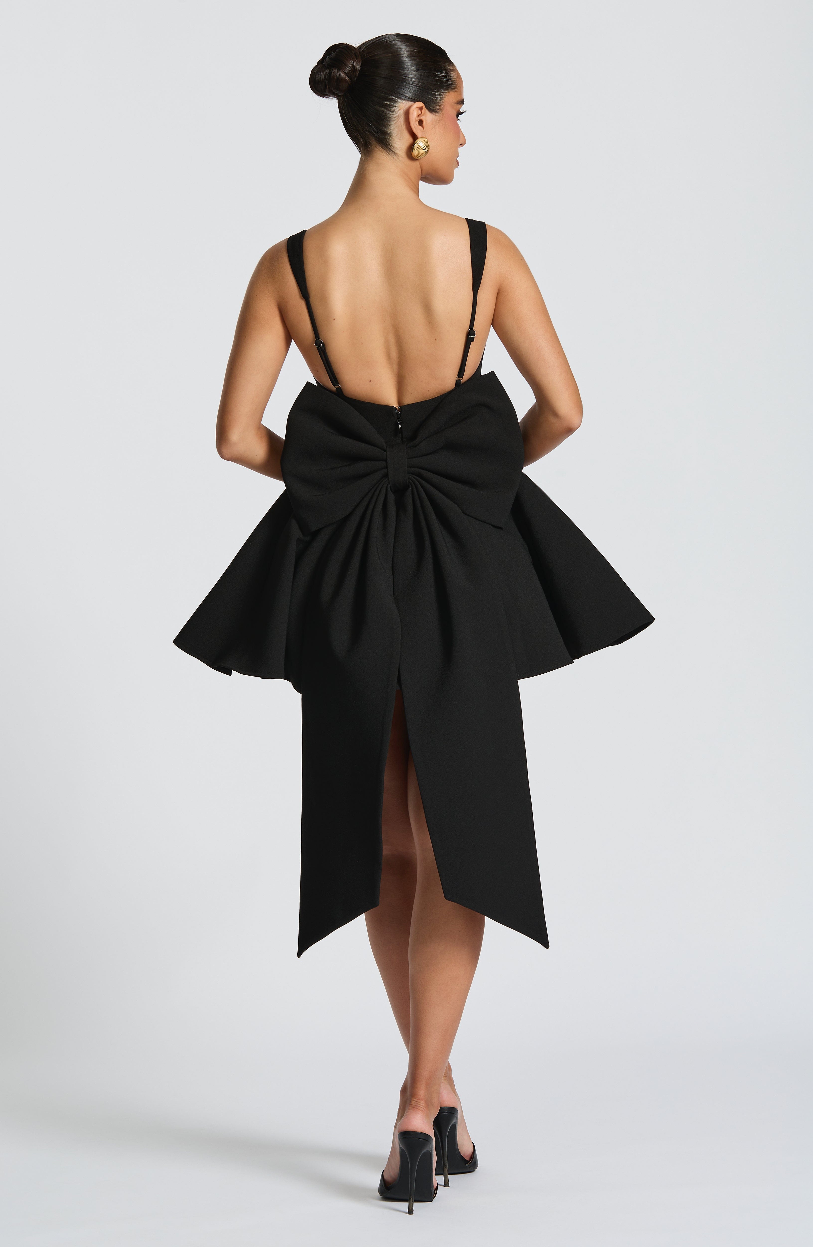 Rue Mini Dress - Black - Napalia