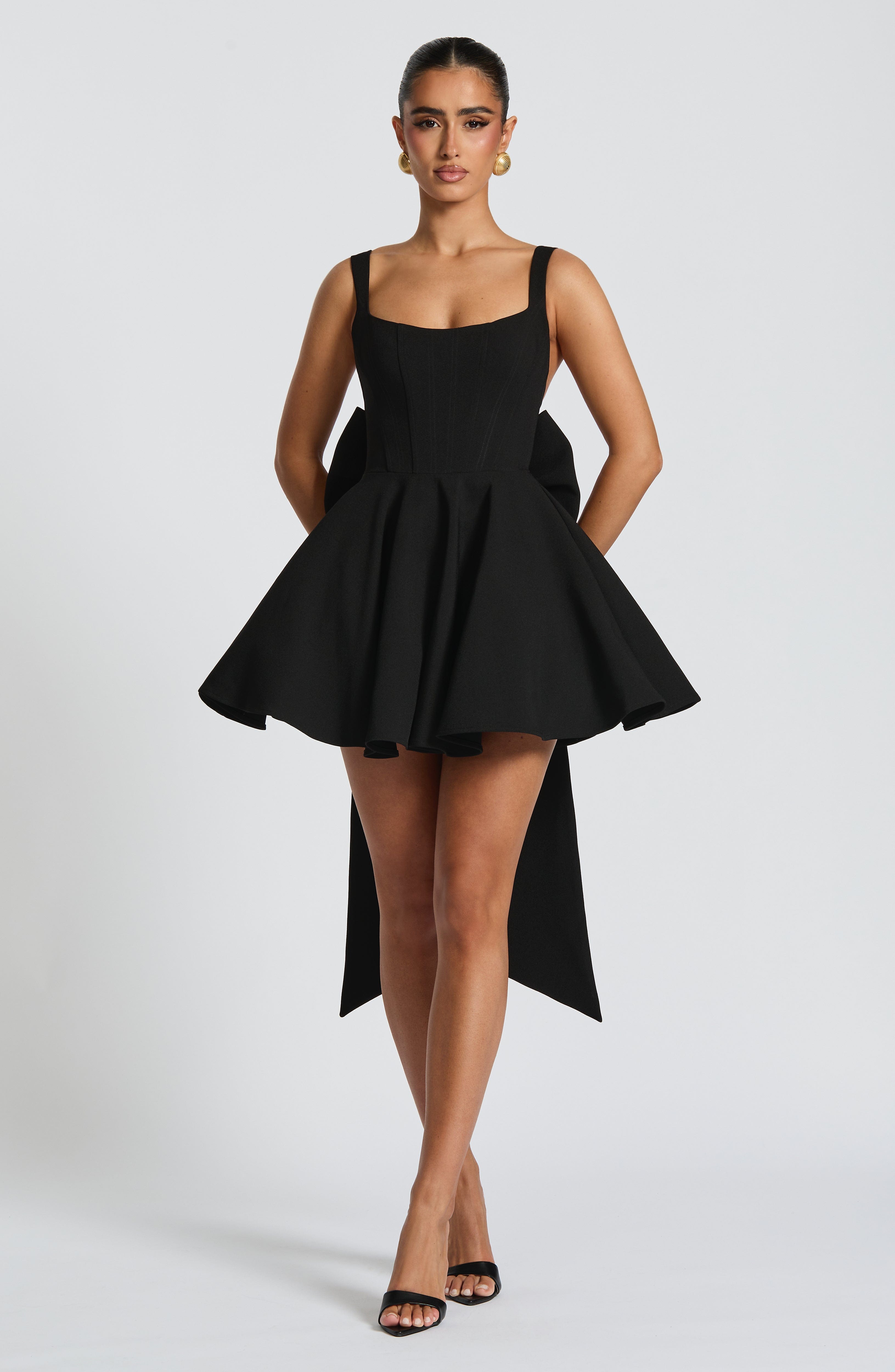 Rue Mini Dress - Black - Napalia