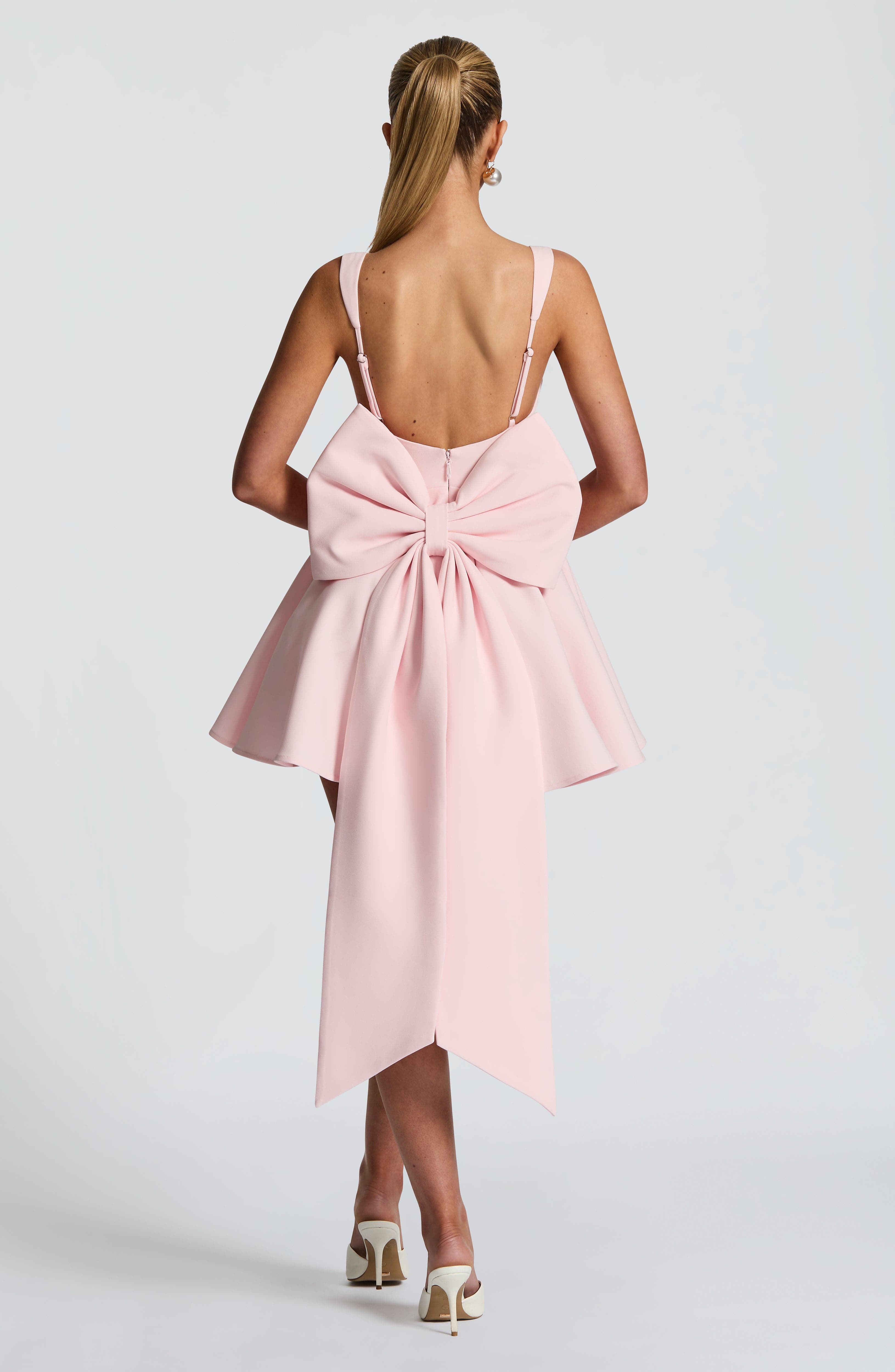 Rue Mini Dress - Blush - Napalia