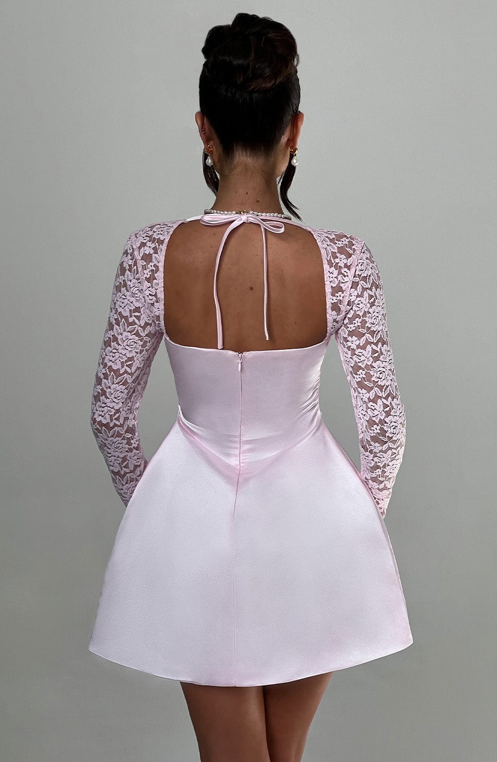 Sadie Mini Dress - Blush - Napalia