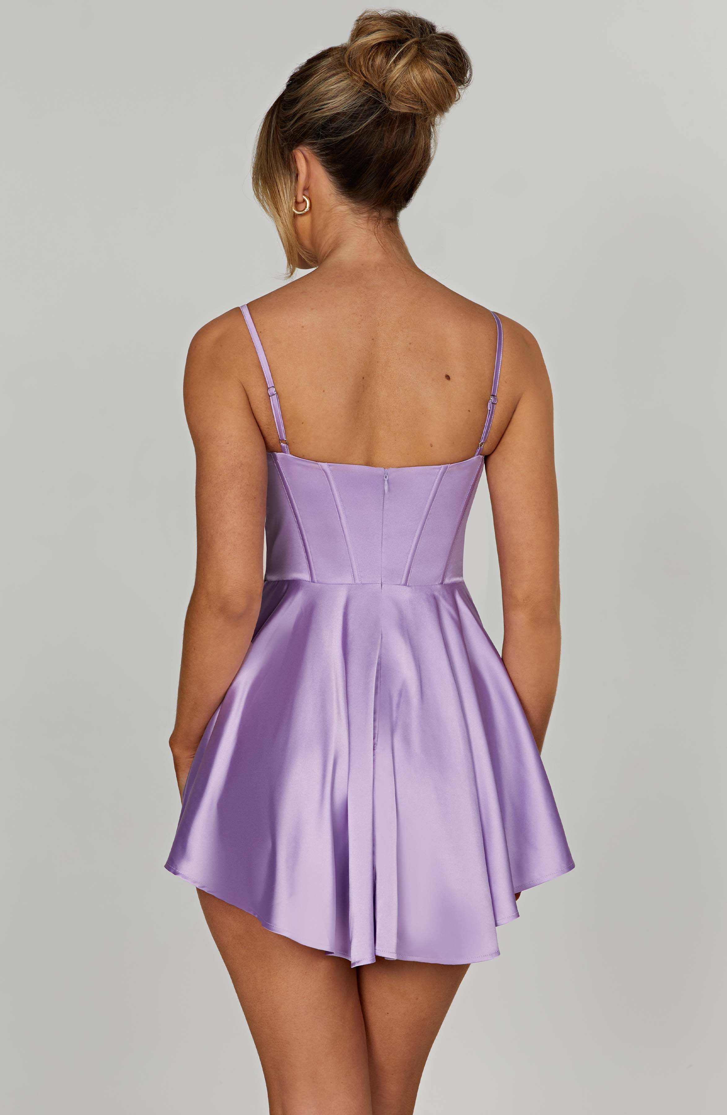 Saffron Playsuit - Purple - Napalia