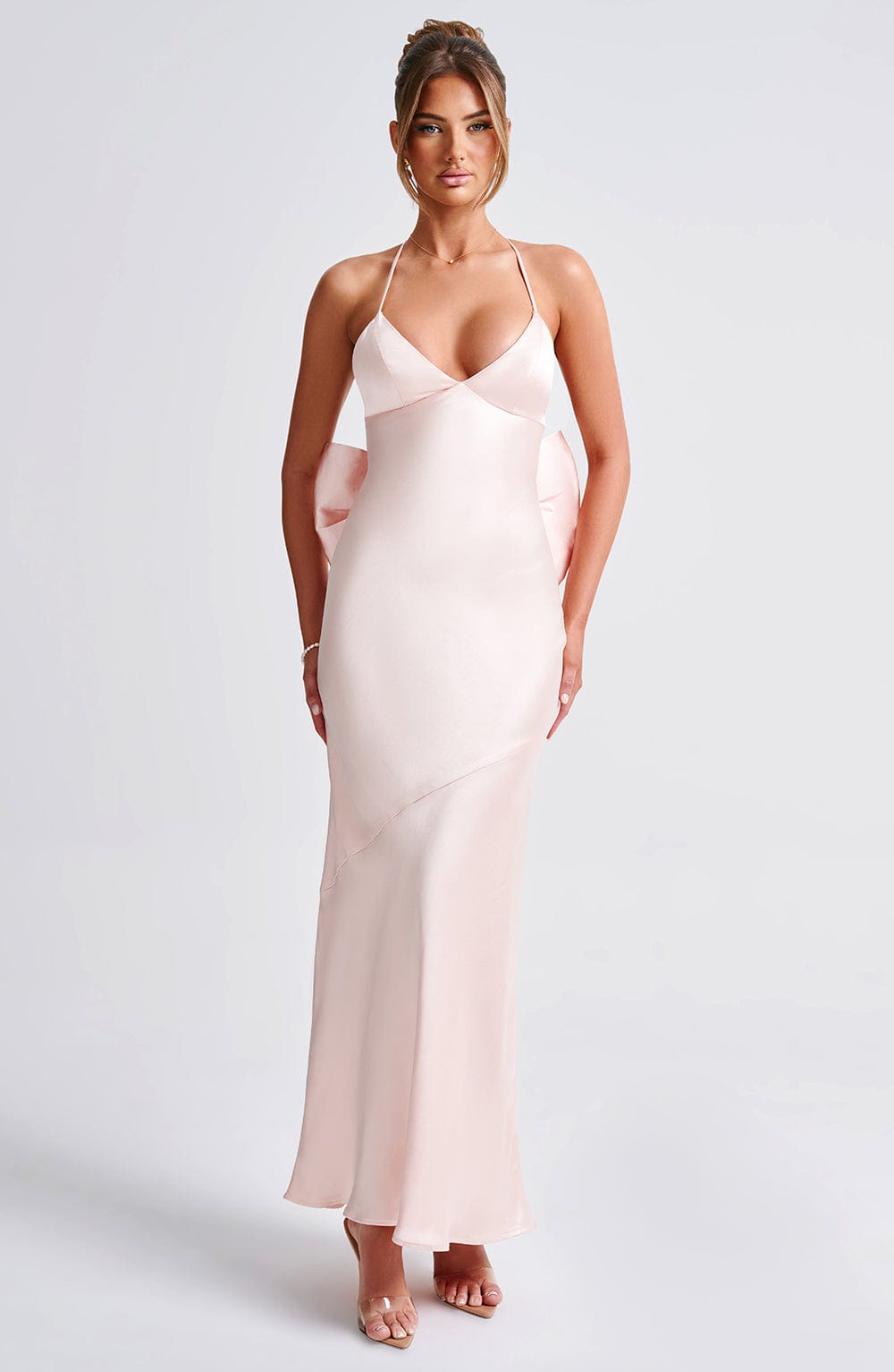 Sarita Maxi Dress - Blush - Napalia