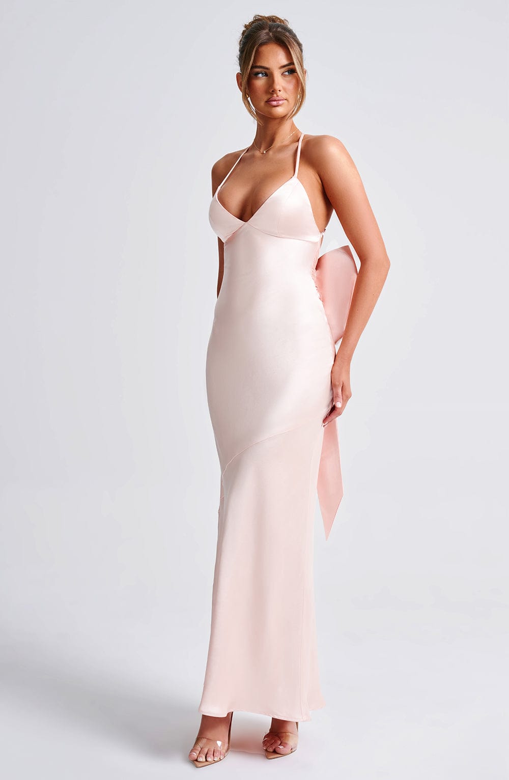 Sarita Maxi Dress - Blush - Napalia