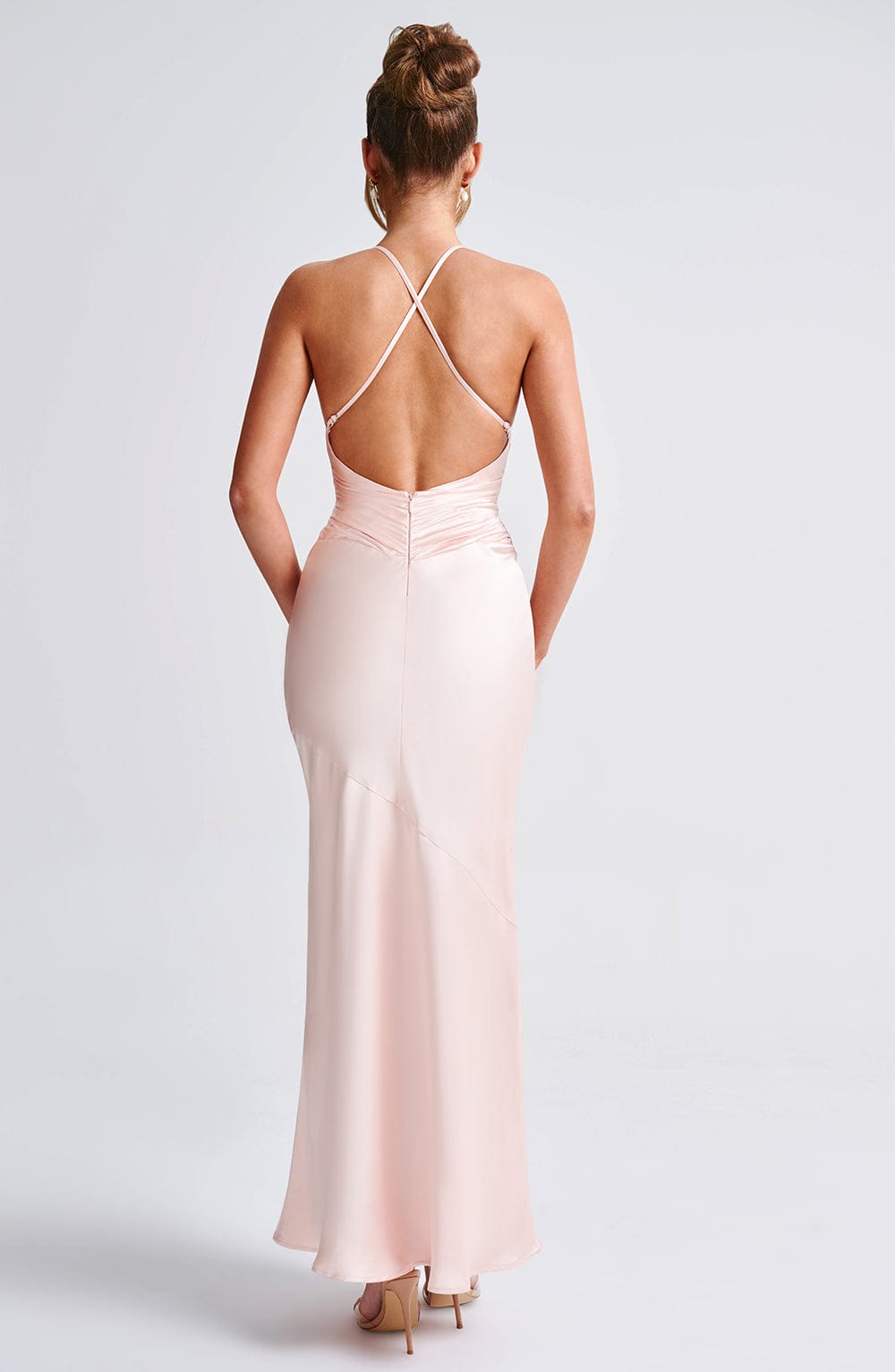 Sarita Maxi Dress - Blush - Napalia