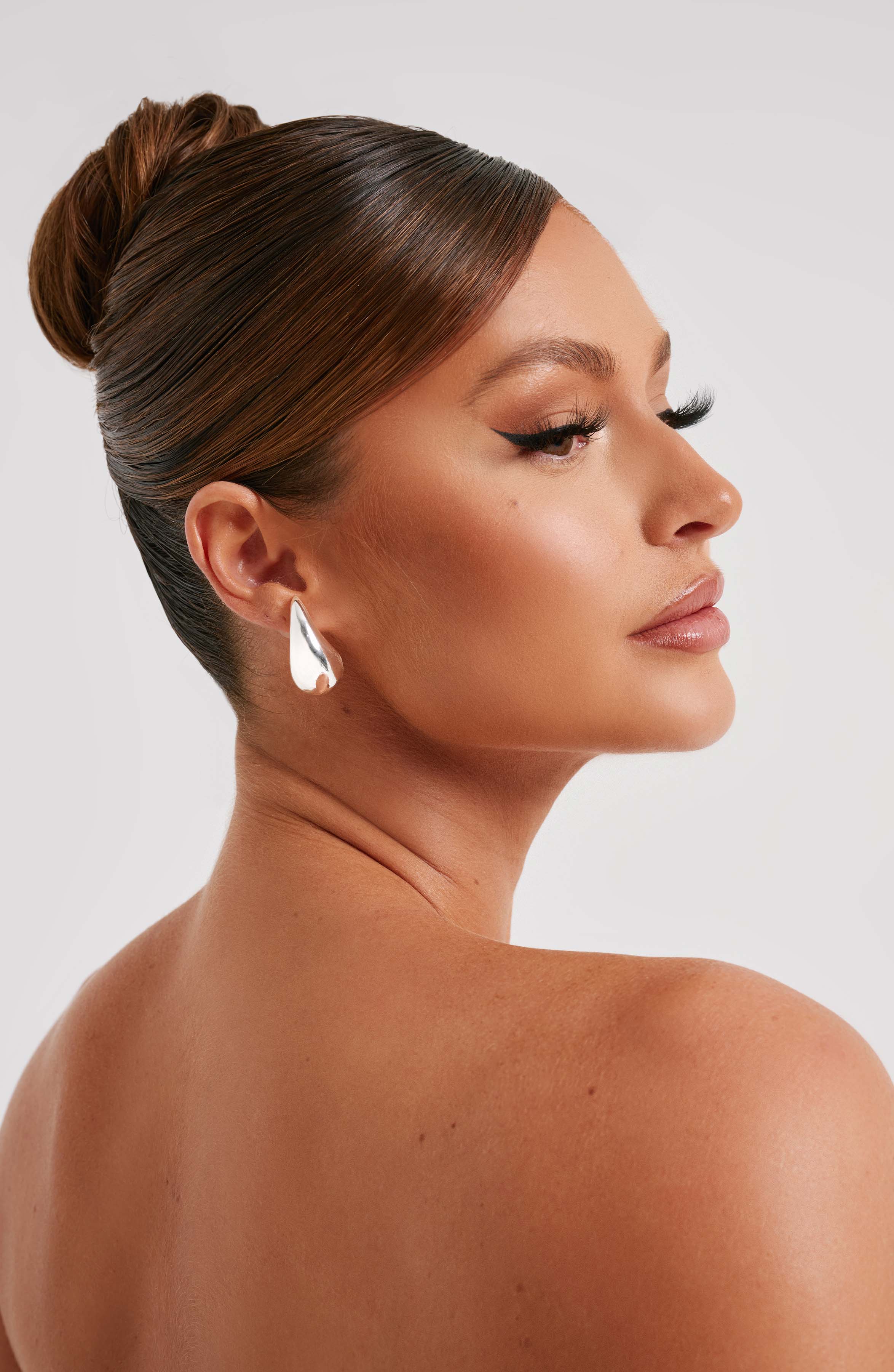 Small Fayth Earrings - Silver - Napalia