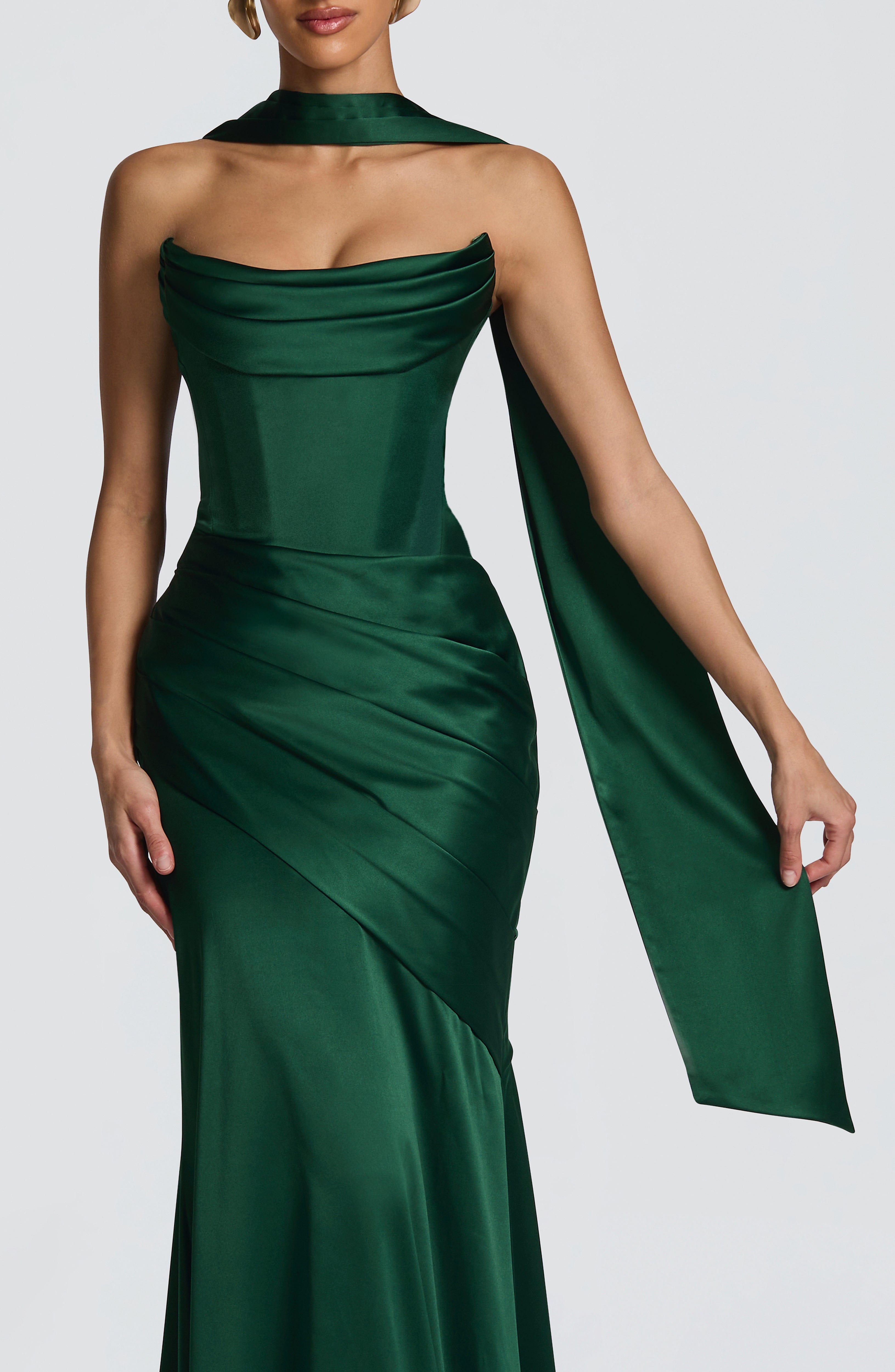 Sybil Scarf - Emerald - Napalia