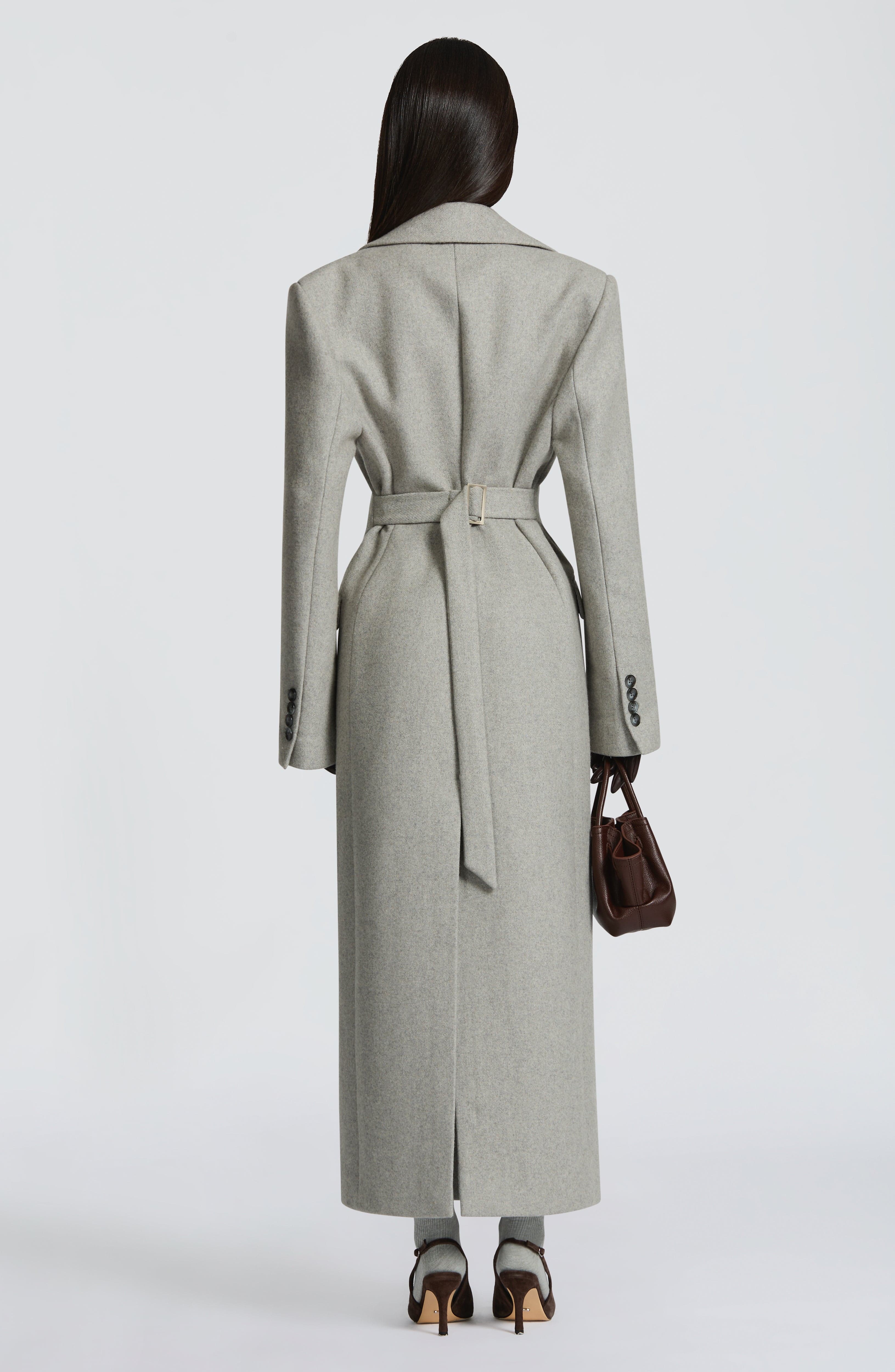 Ursula Coat - Light Grey - Napalia