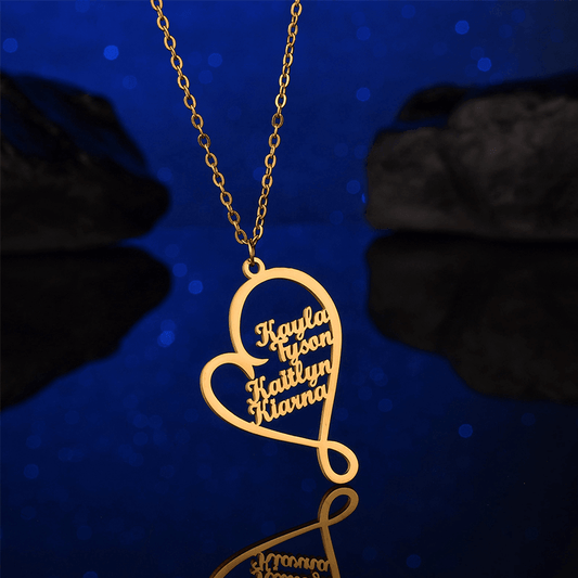 MOM'S HEART NECKLACE