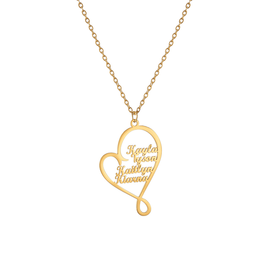 MOM'S HEART NECKLACE