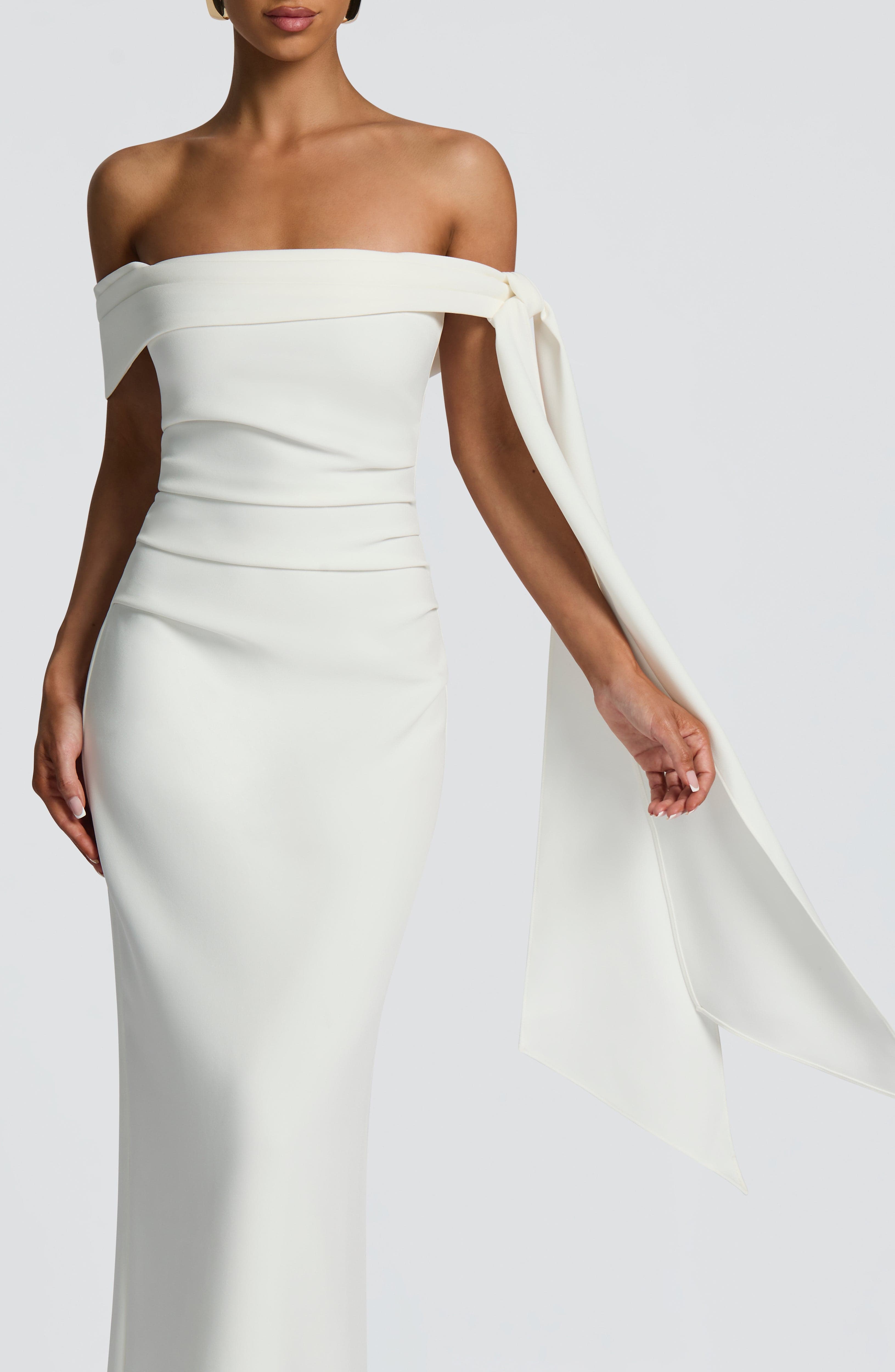 Addie Maxi Dress - Ivory - Napalia