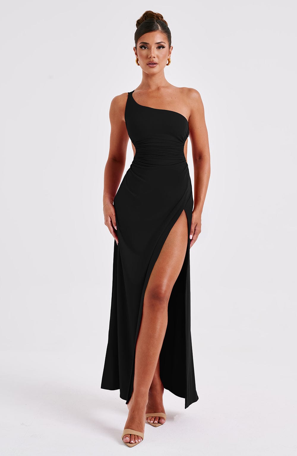 Alecia Maxi Dress - Black - Napalia