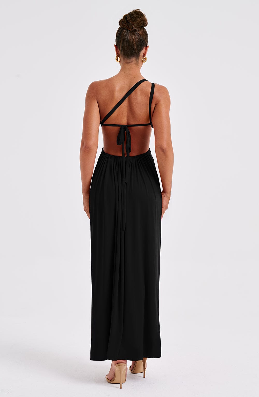 Alecia Maxi Dress - Black - Napalia