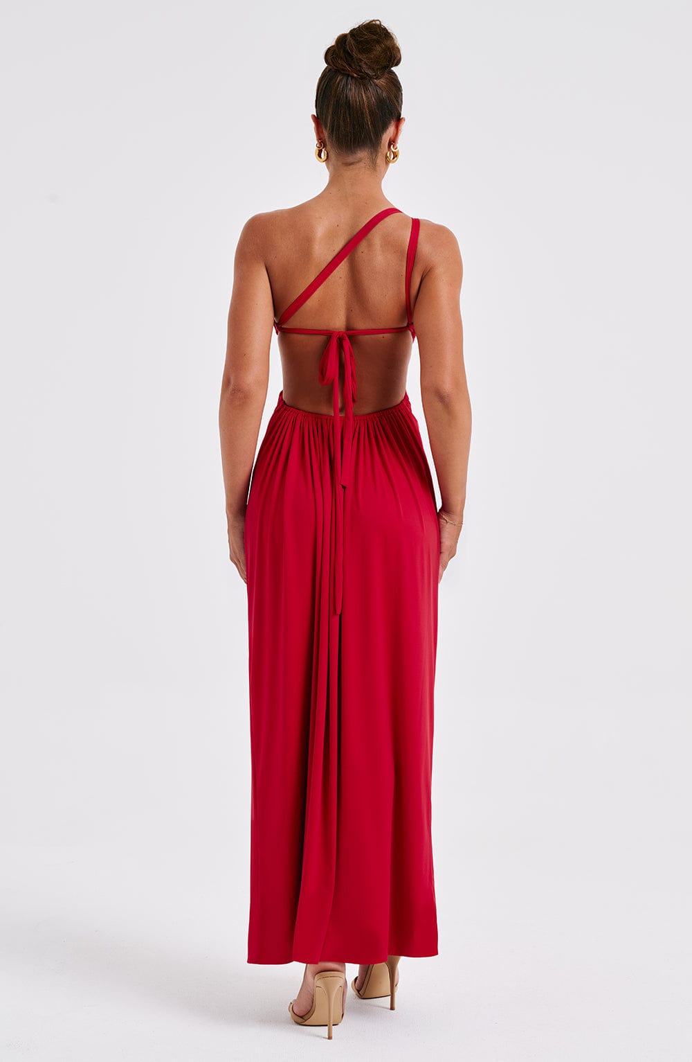 Alecia Maxi Dress - Red - Napalia