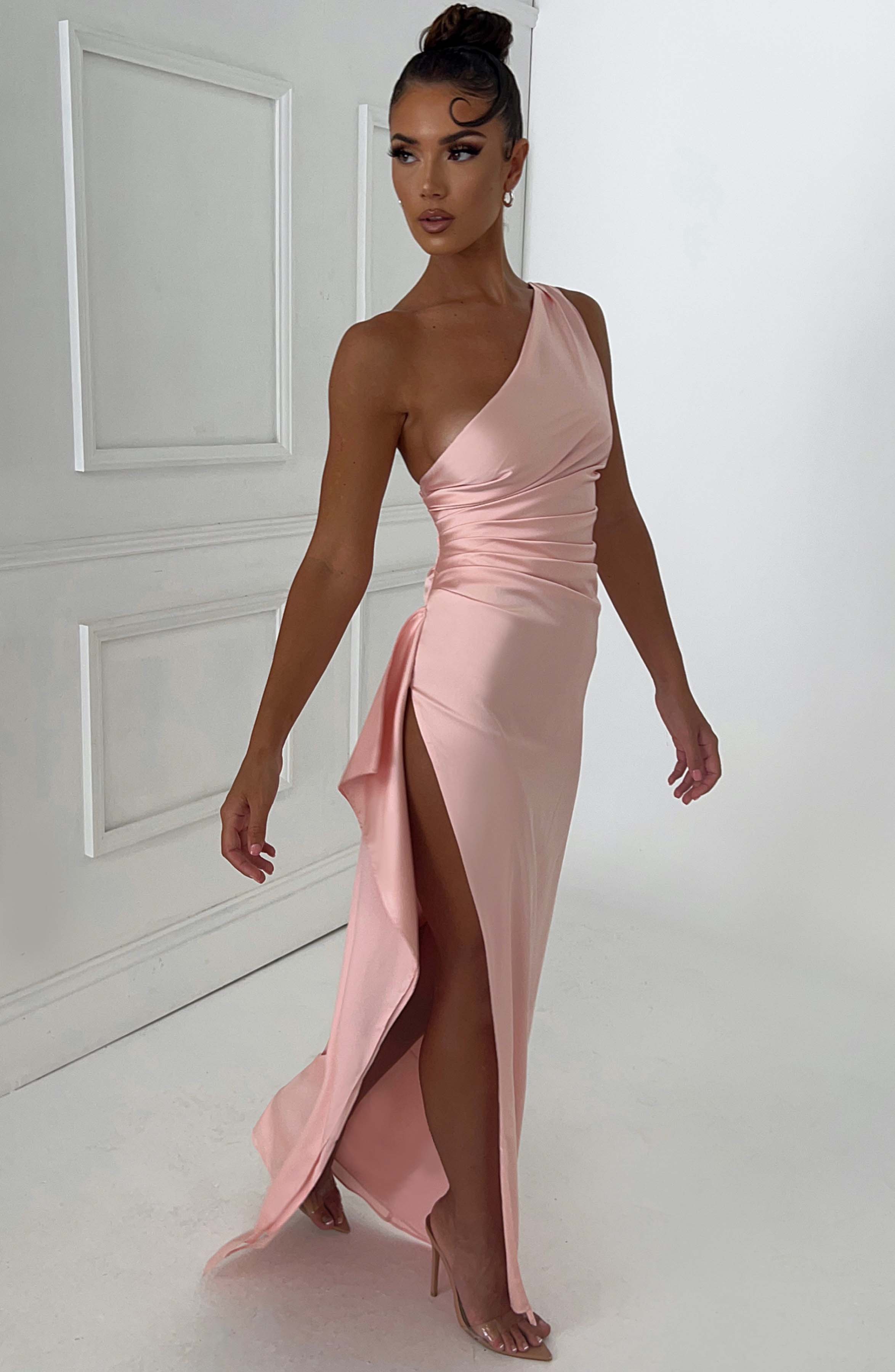 Ariel Maxi Dress - Blush - Napalia