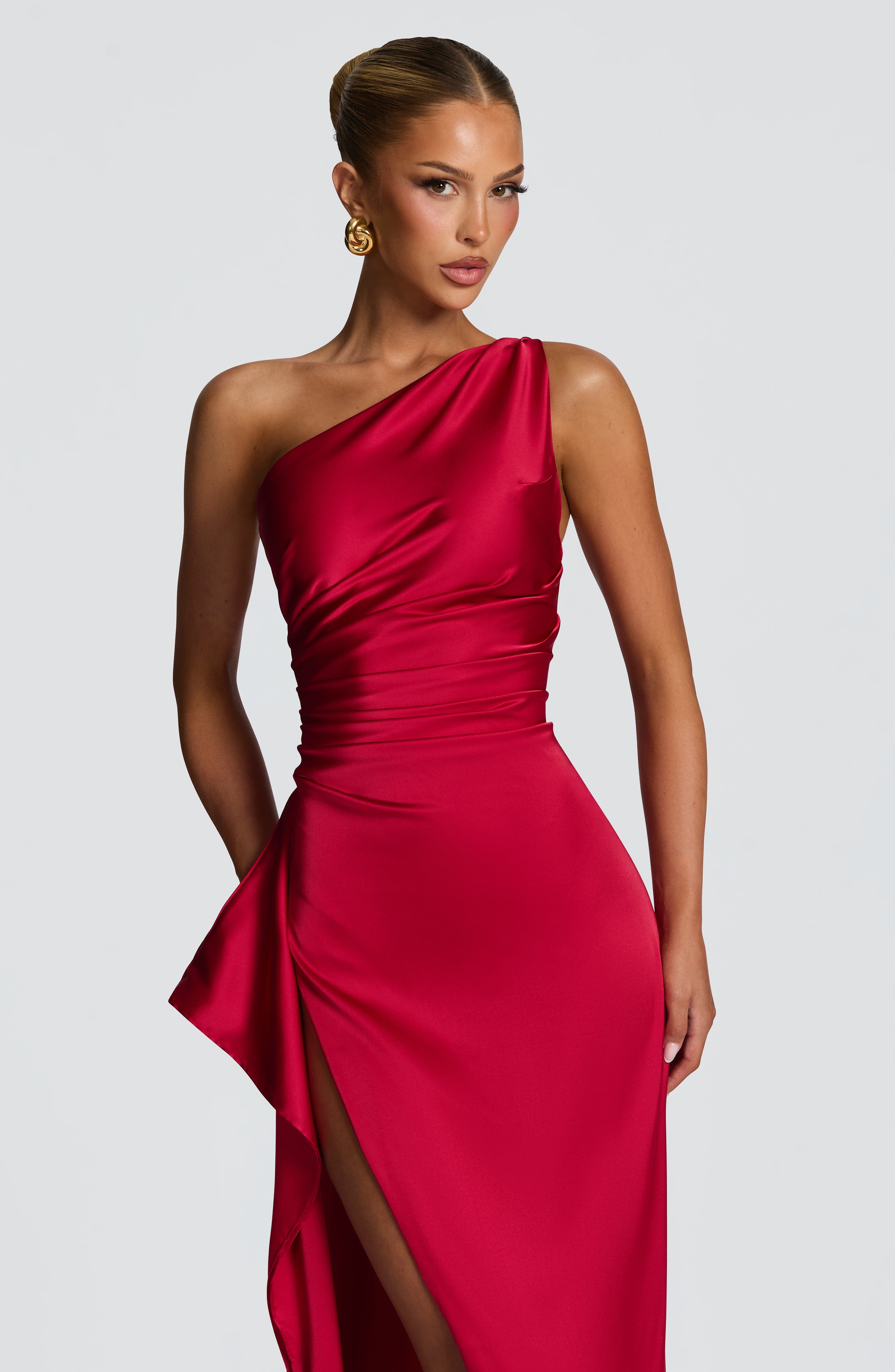 Ariel Maxi Dress - Red - Napalia