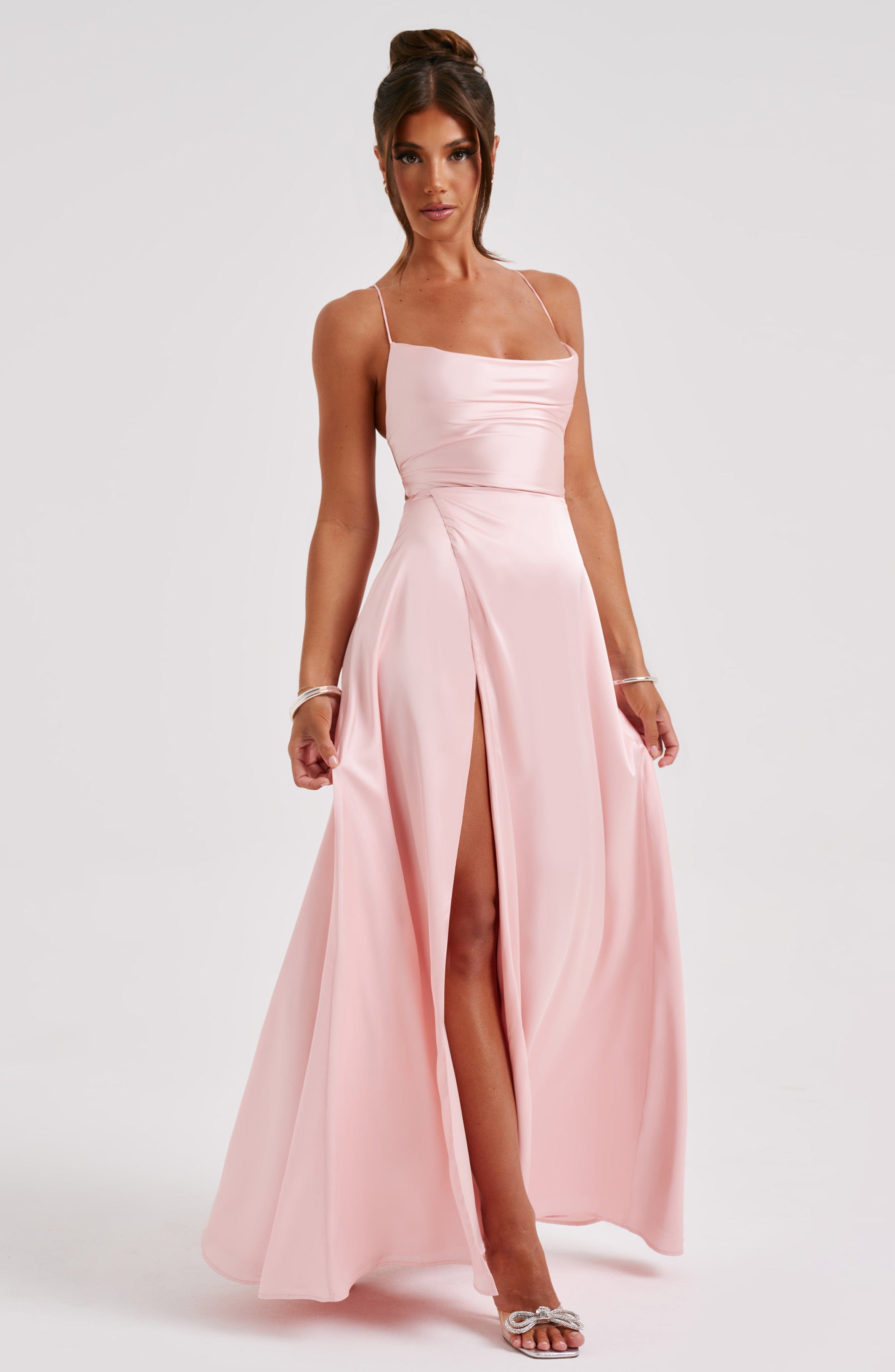 Bethany Maxi Dress - Blush - Napalia