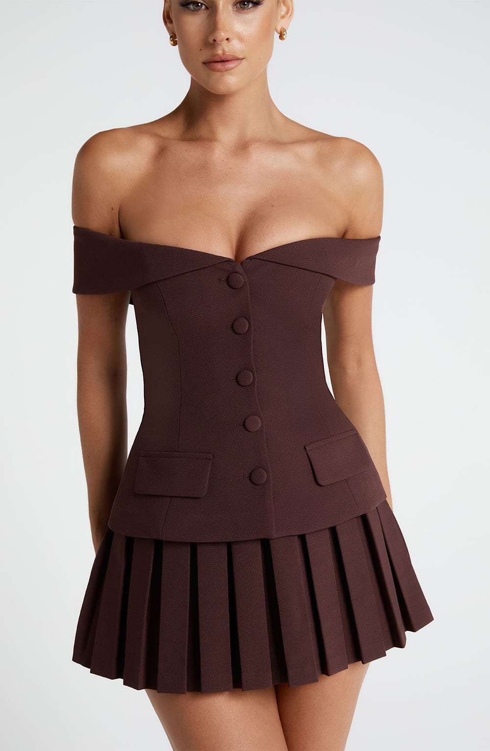 Blakely Top - Plum Brown - Napalia