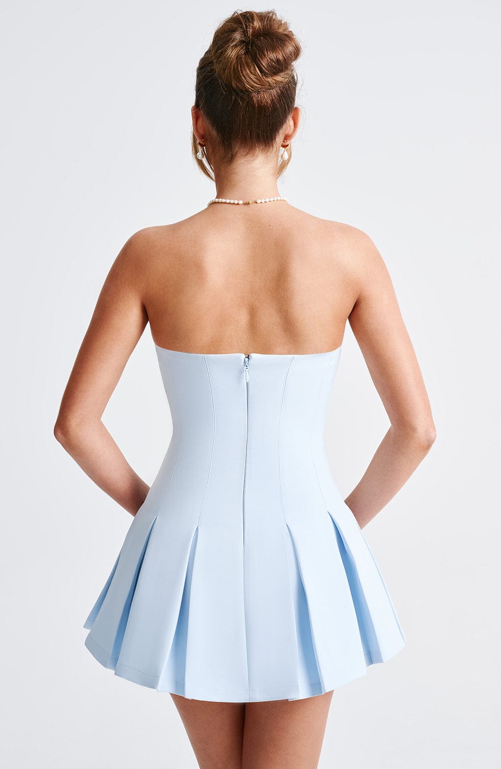 Bryony Mini Dress - Blue - Napalia