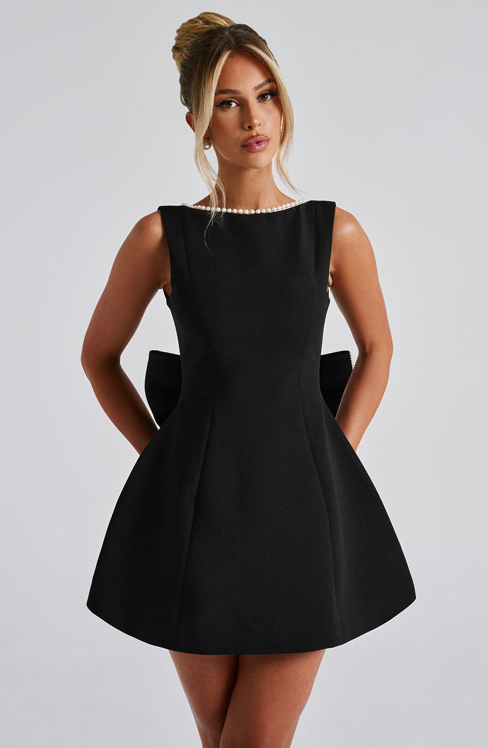 Carrie Mini Dress - Black - Napalia