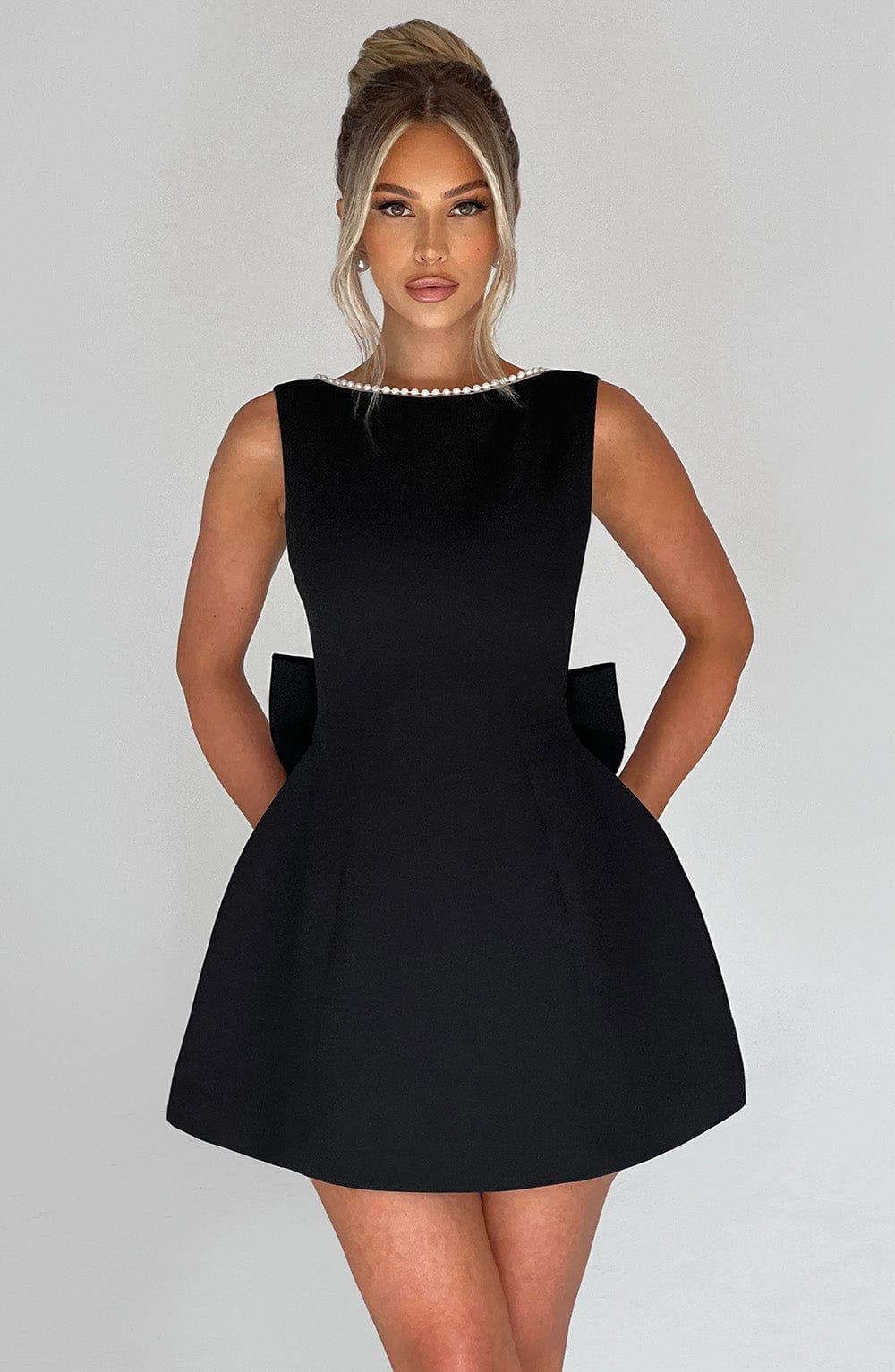 Carrie Mini Dress - Black - Napalia