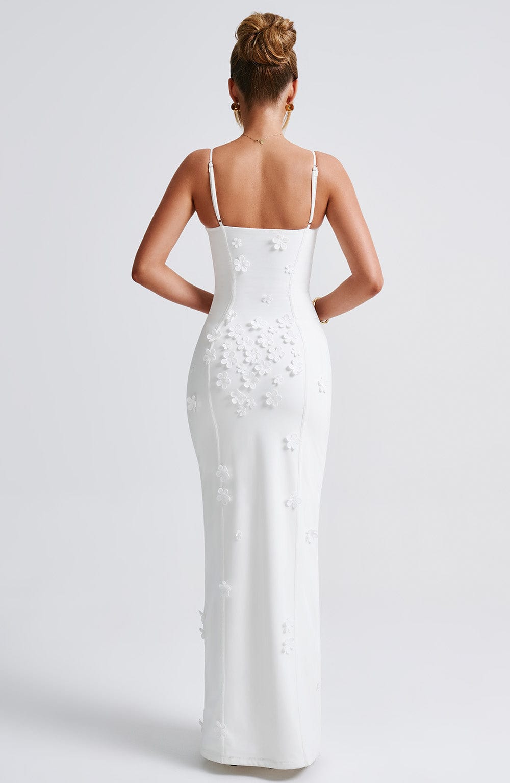 Dalary Maxi Dress - Ivory Lined - Napalia