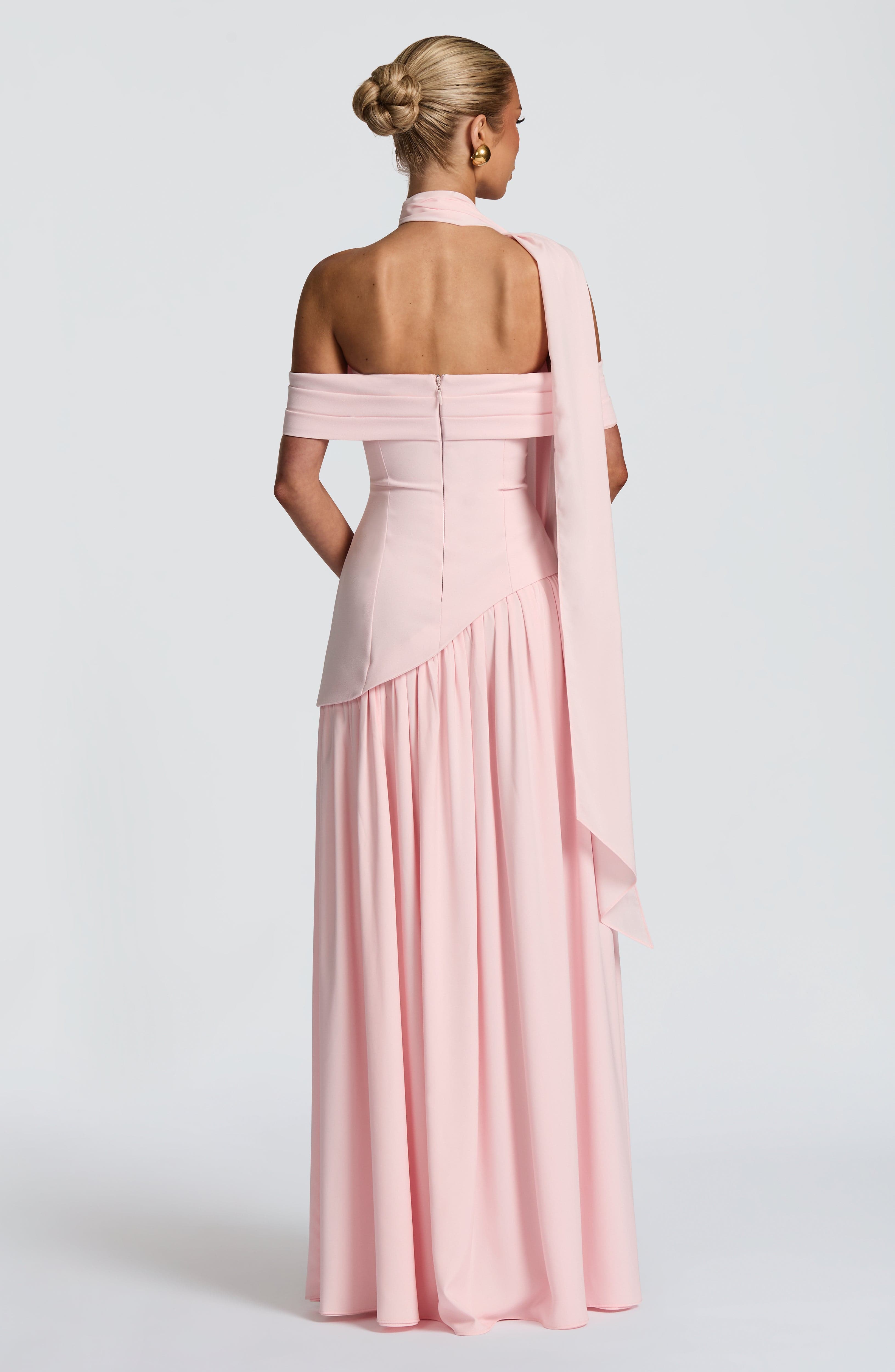 Delilah Maxi Dress - Blush - Napalia