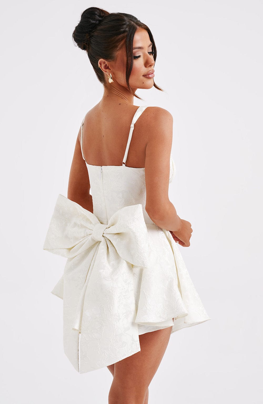 Emelie Playsuit - Ivory - Napalia