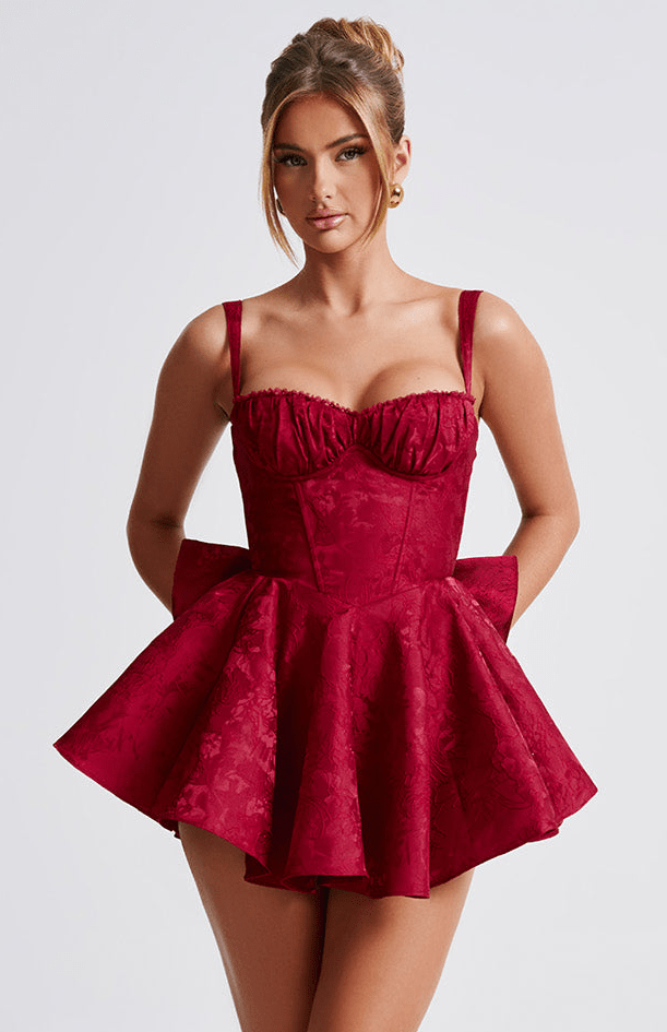 Emelie Playsuit - Red - Napalia