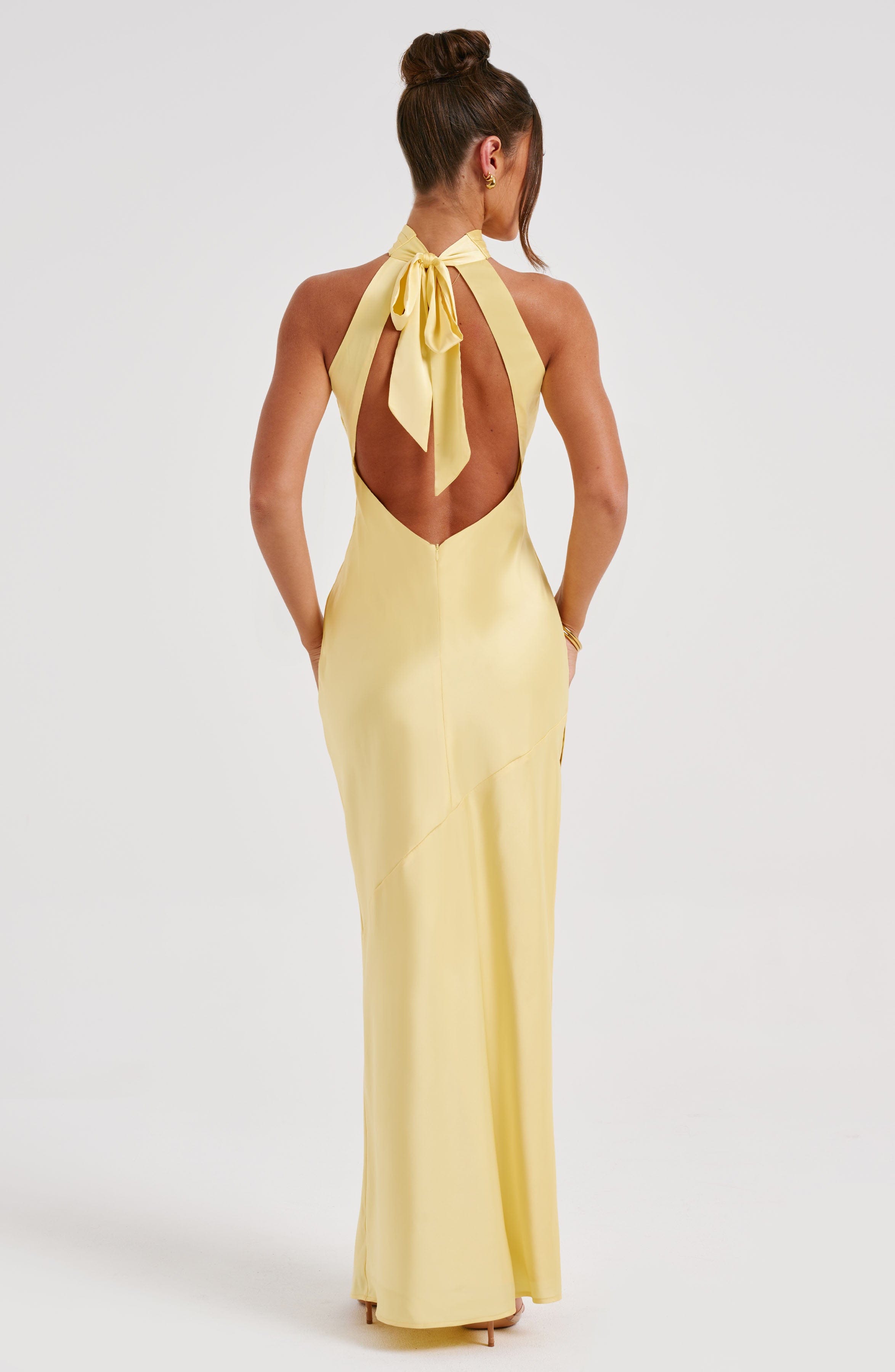Etta Maxi Dress - Lemon - Napalia