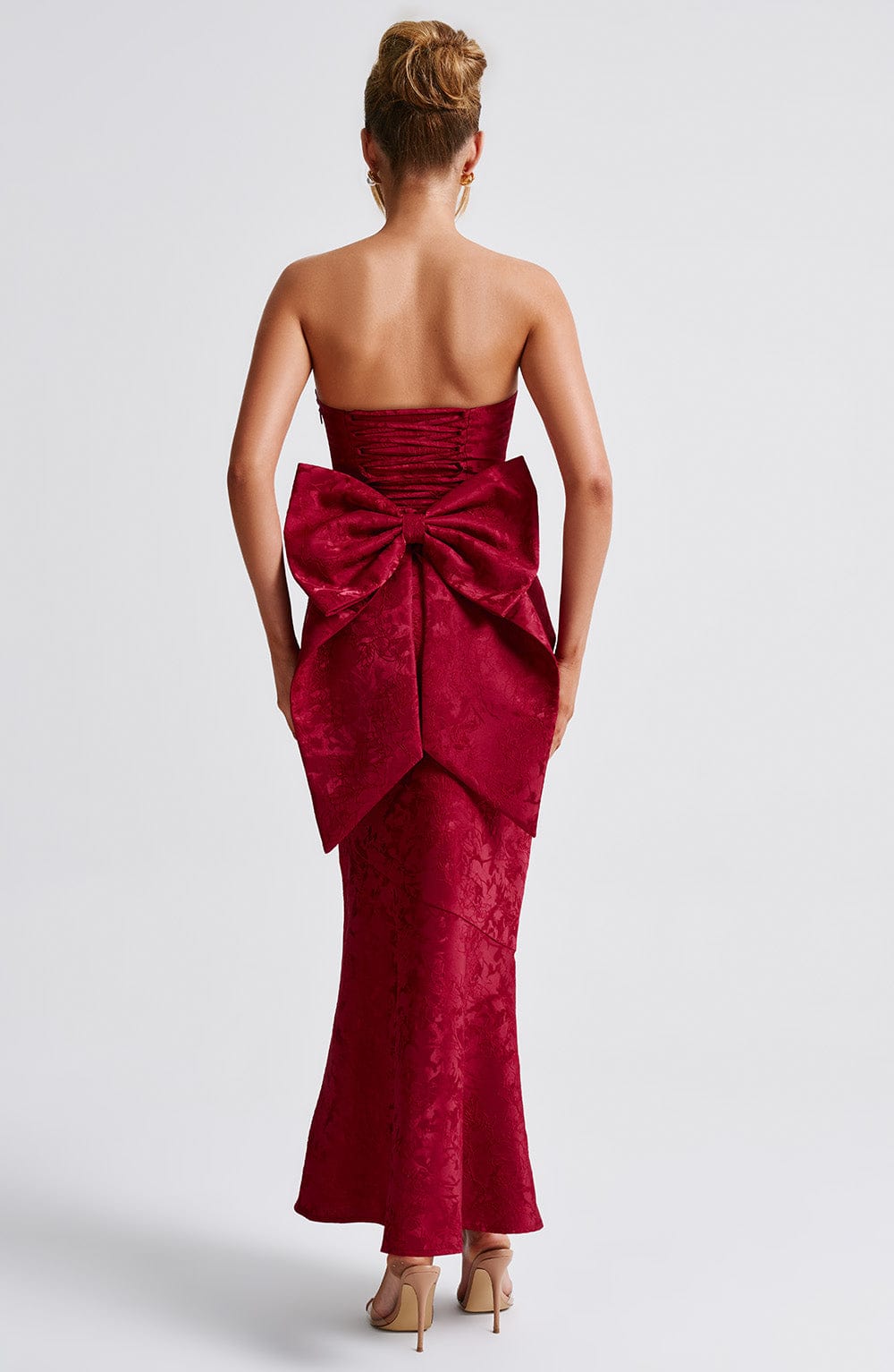 Felicity Maxi Dress - Red - Napalia