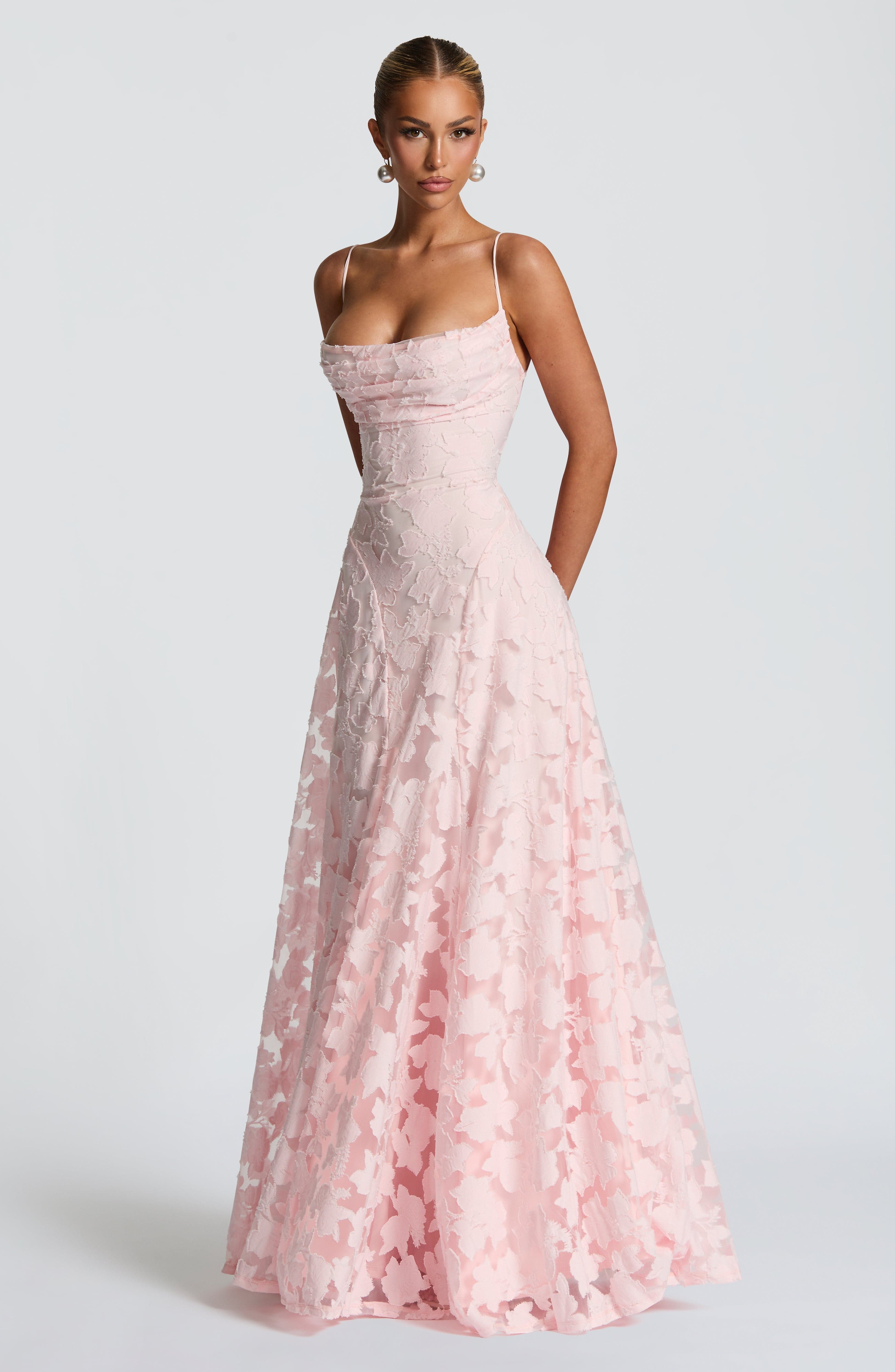 Francis Maxi Dress - Blush - Napalia