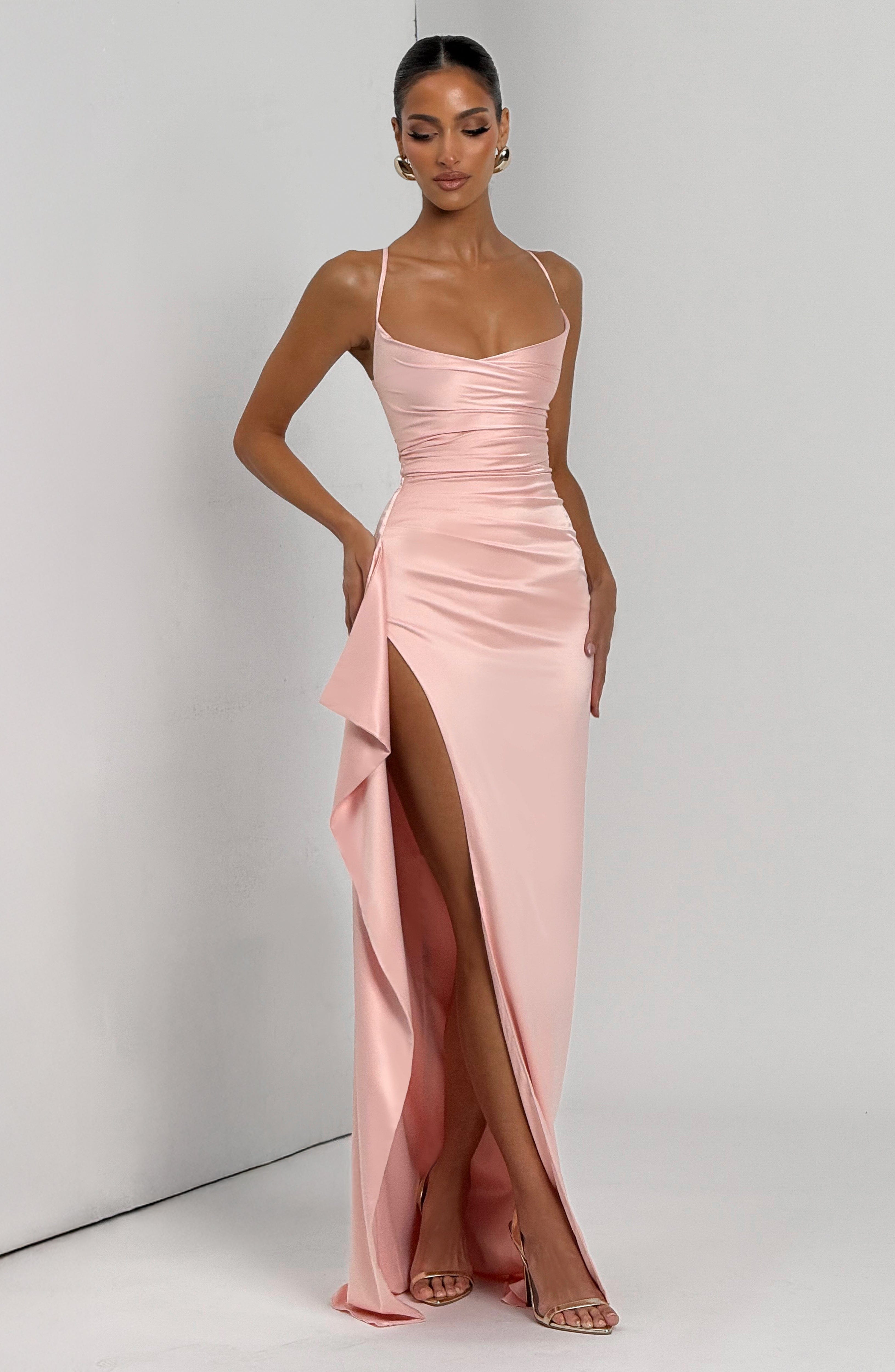 Helen Maxi Dress - Blush - Napalia