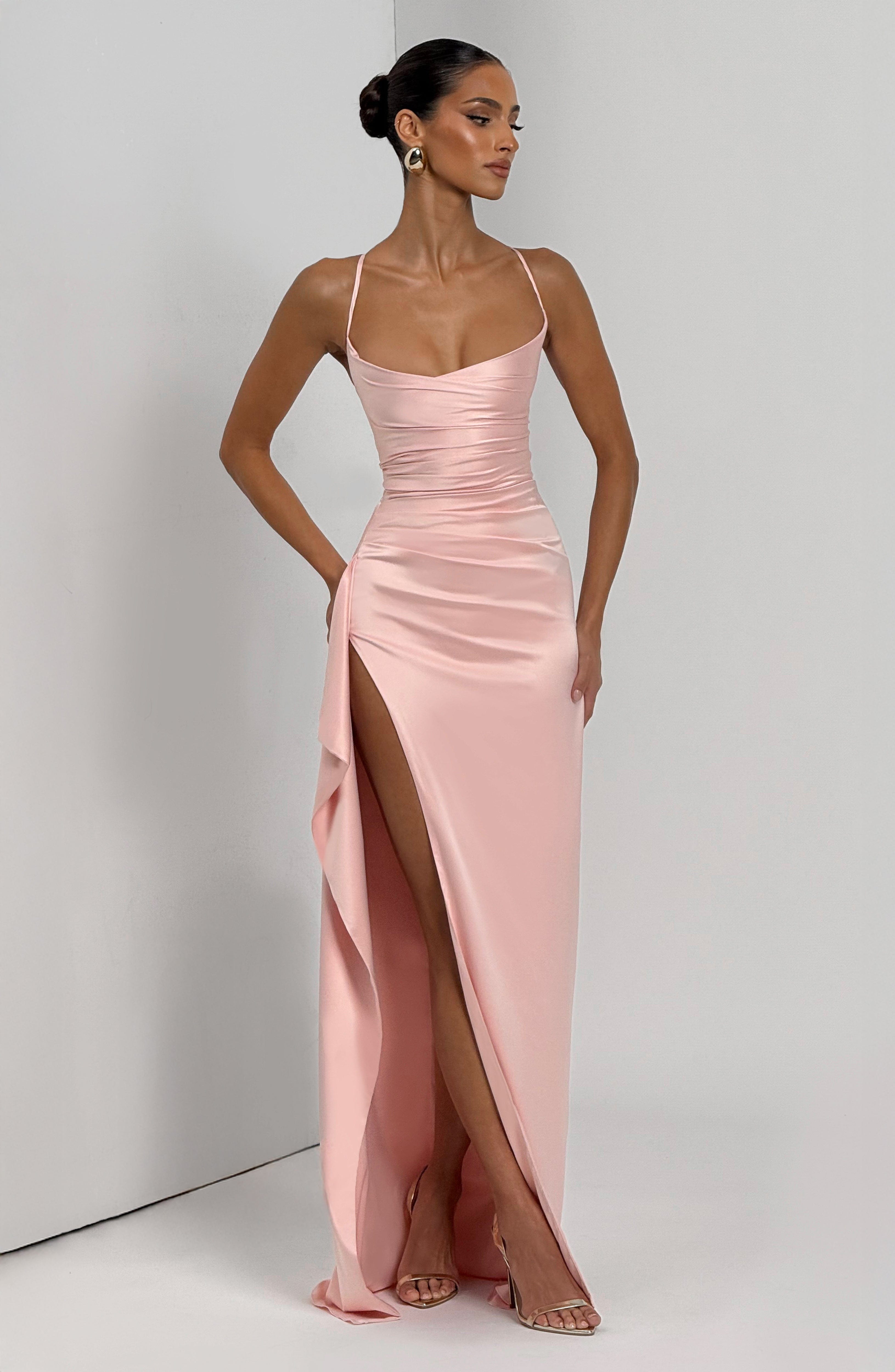 Helen Maxi Dress - Blush - Napalia