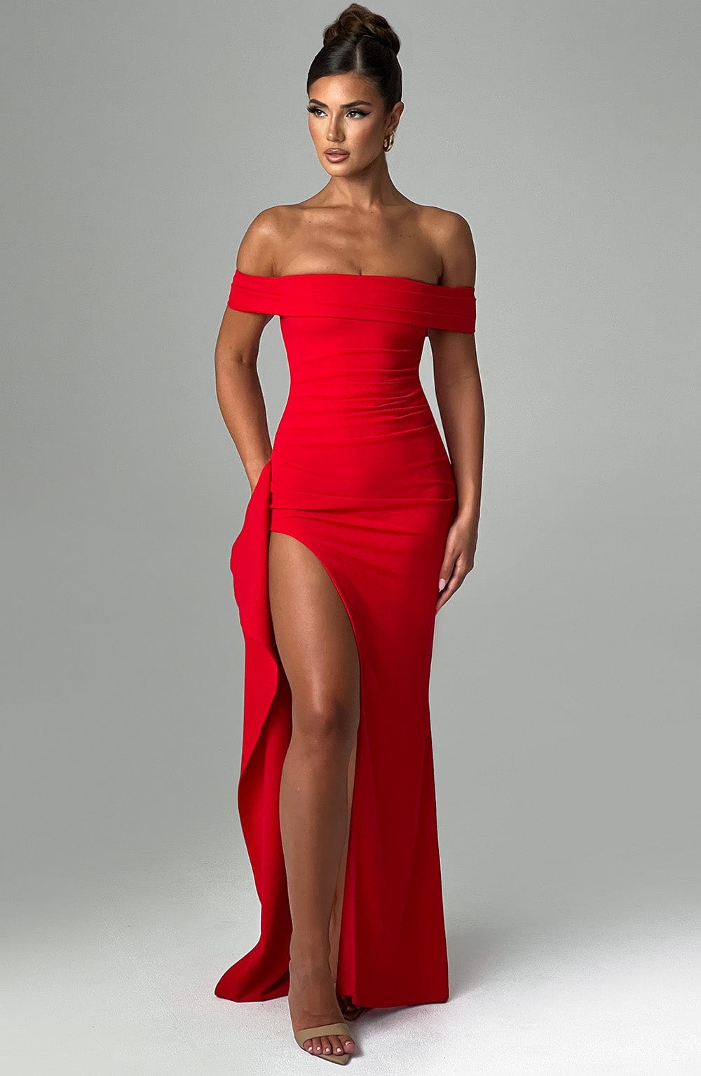 Joyce Maxi Dress - Red - Napalia