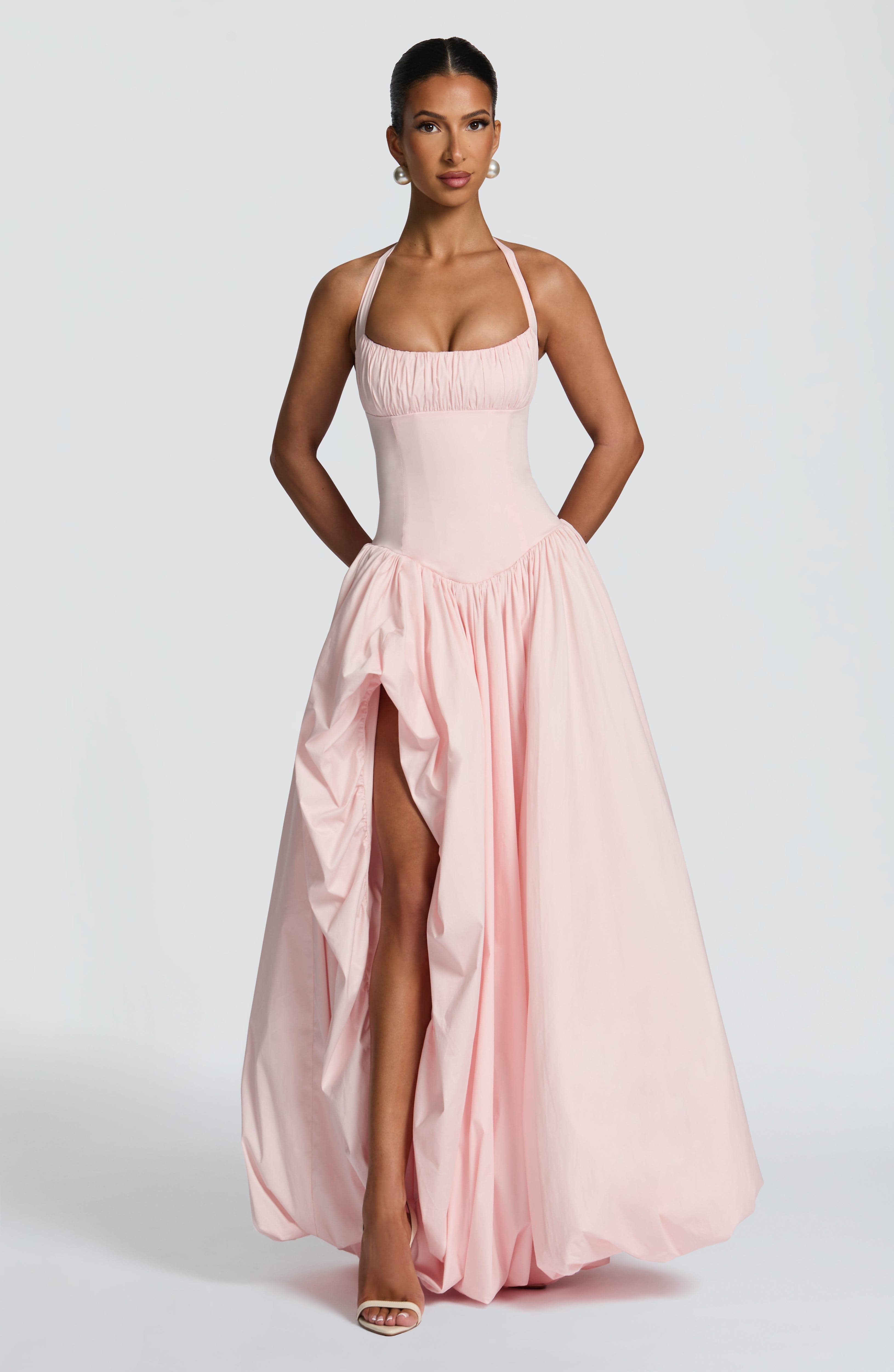 Keira Maxi Dress - Blush - Napalia