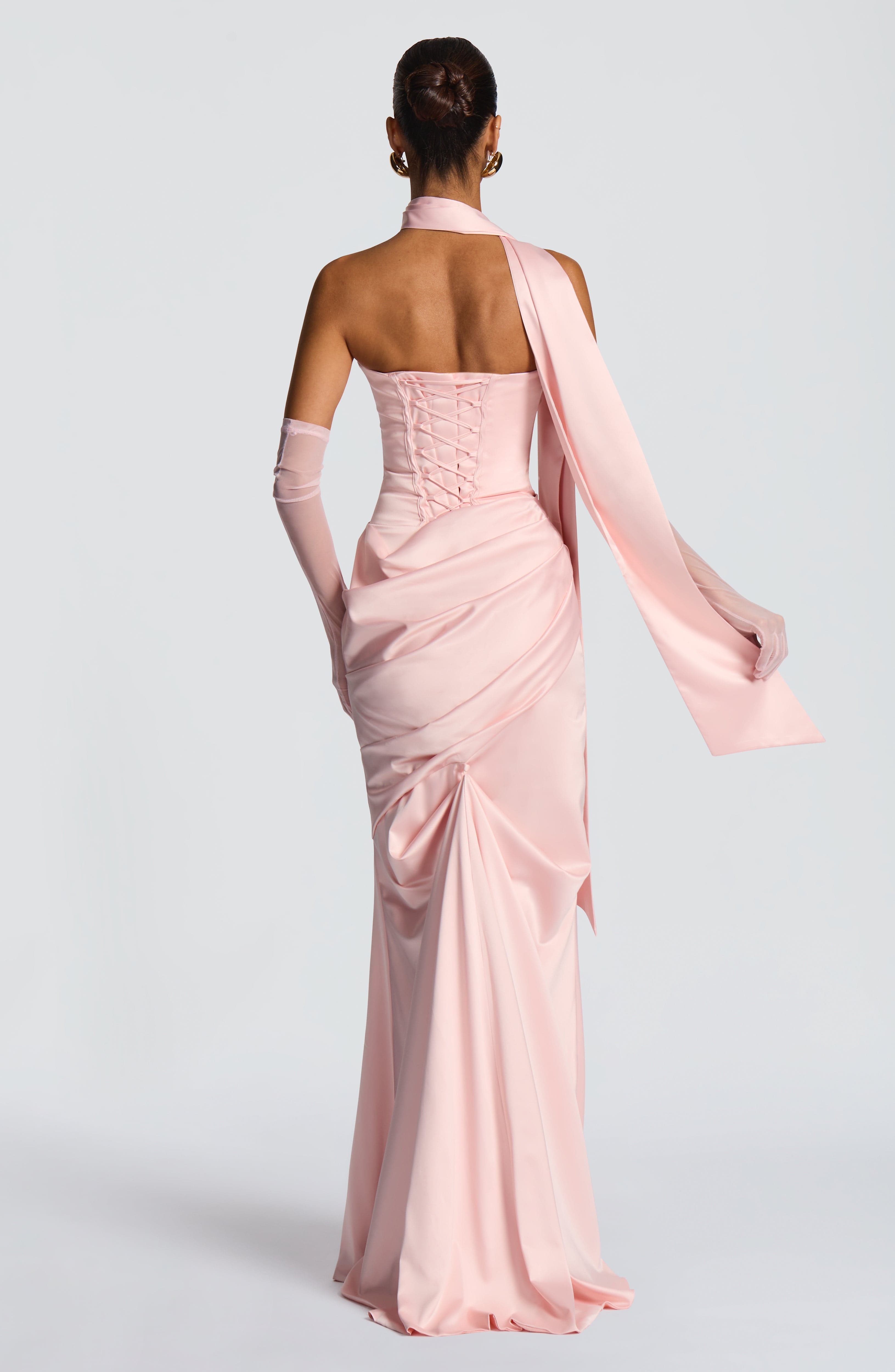 Kensington Maxi Dress - Blush - Napalia