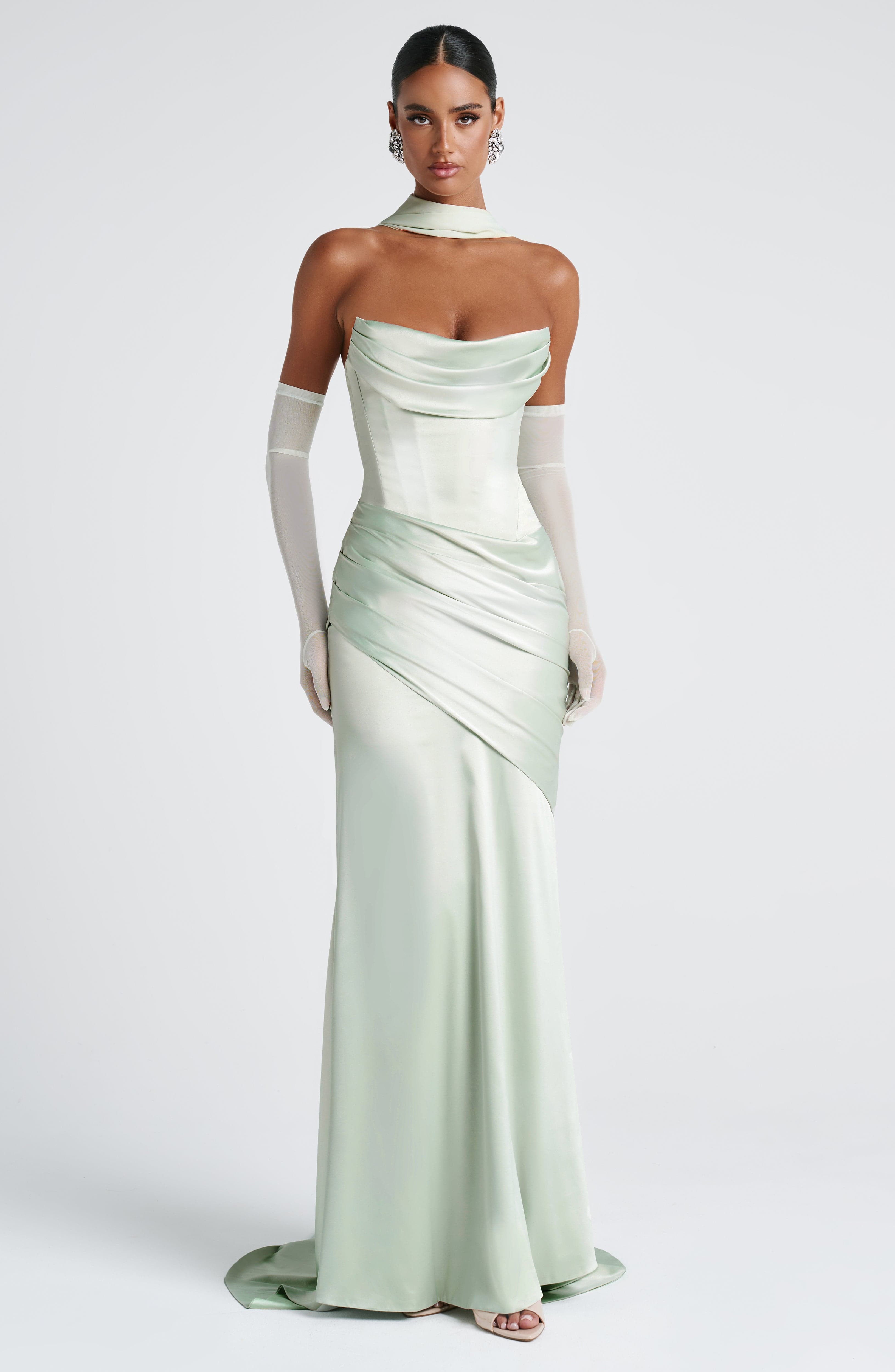 Kensington Maxi Dress - Mint - Napalia