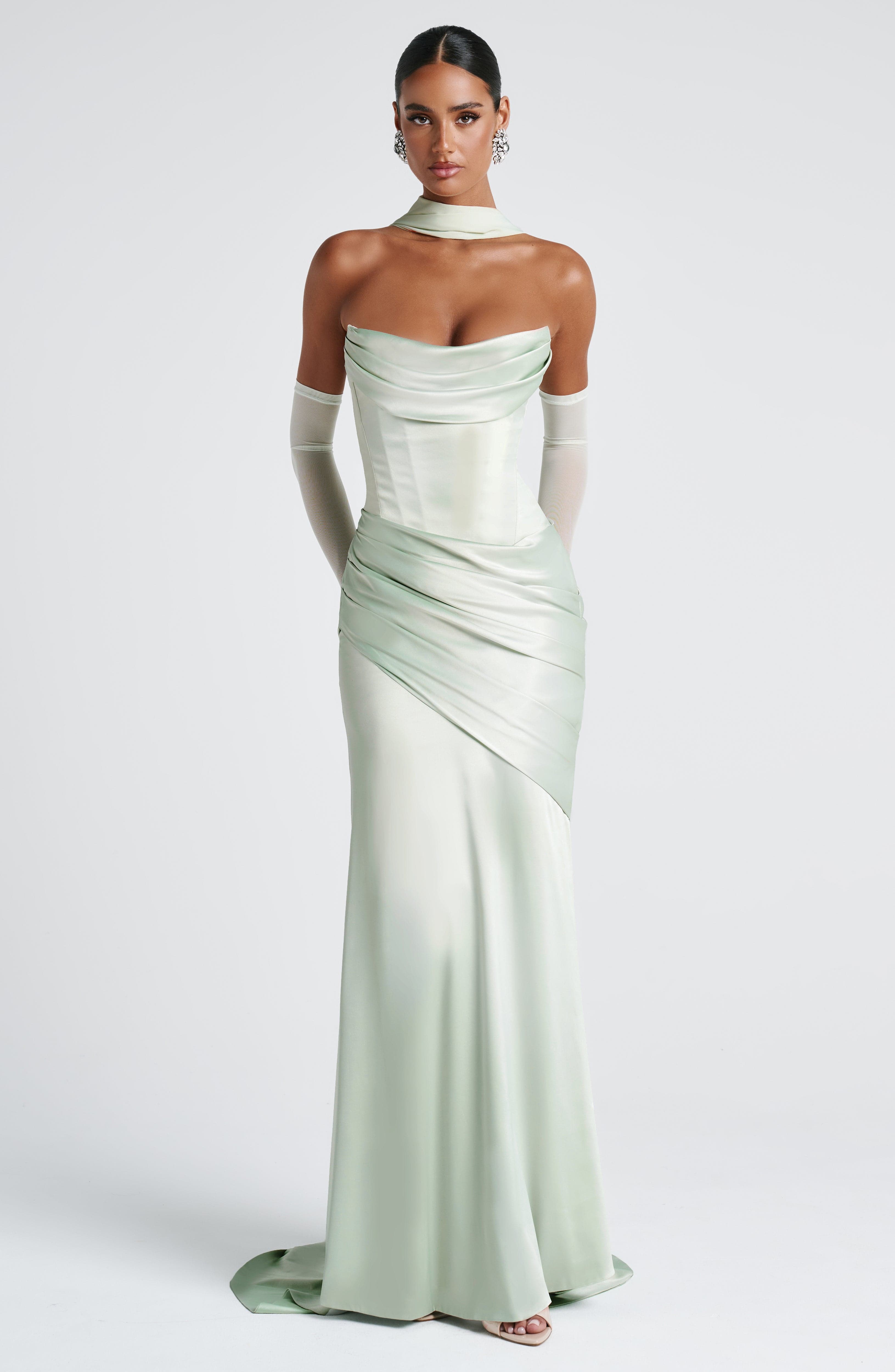 Kensington Maxi Dress - Mint - Napalia