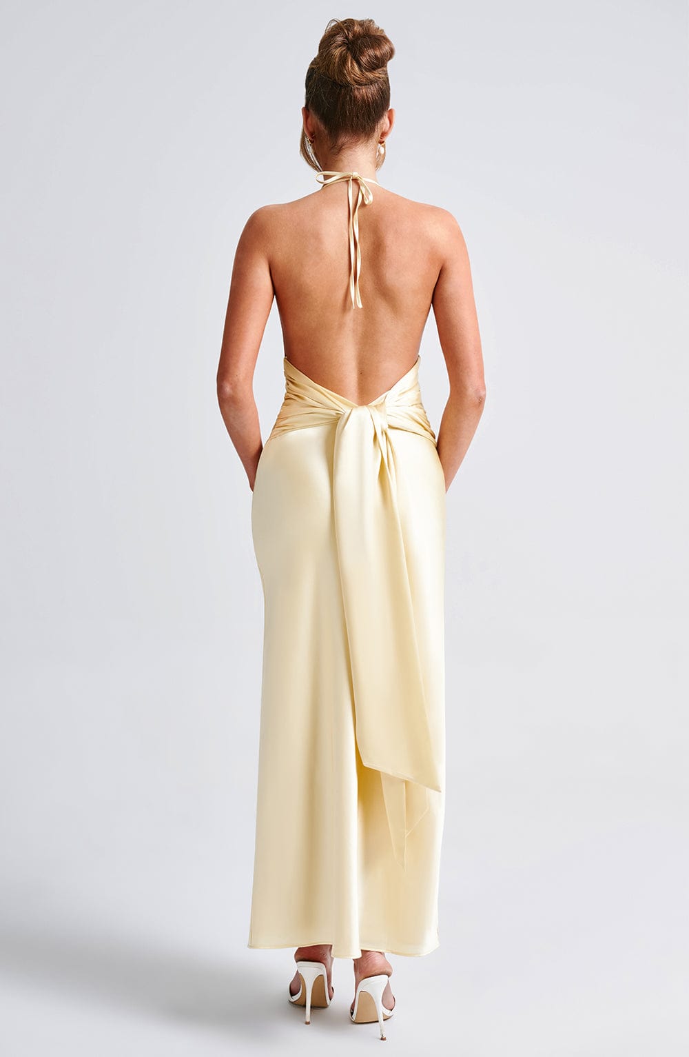 Kiandra Maxi Dress - Lemon - Napalia