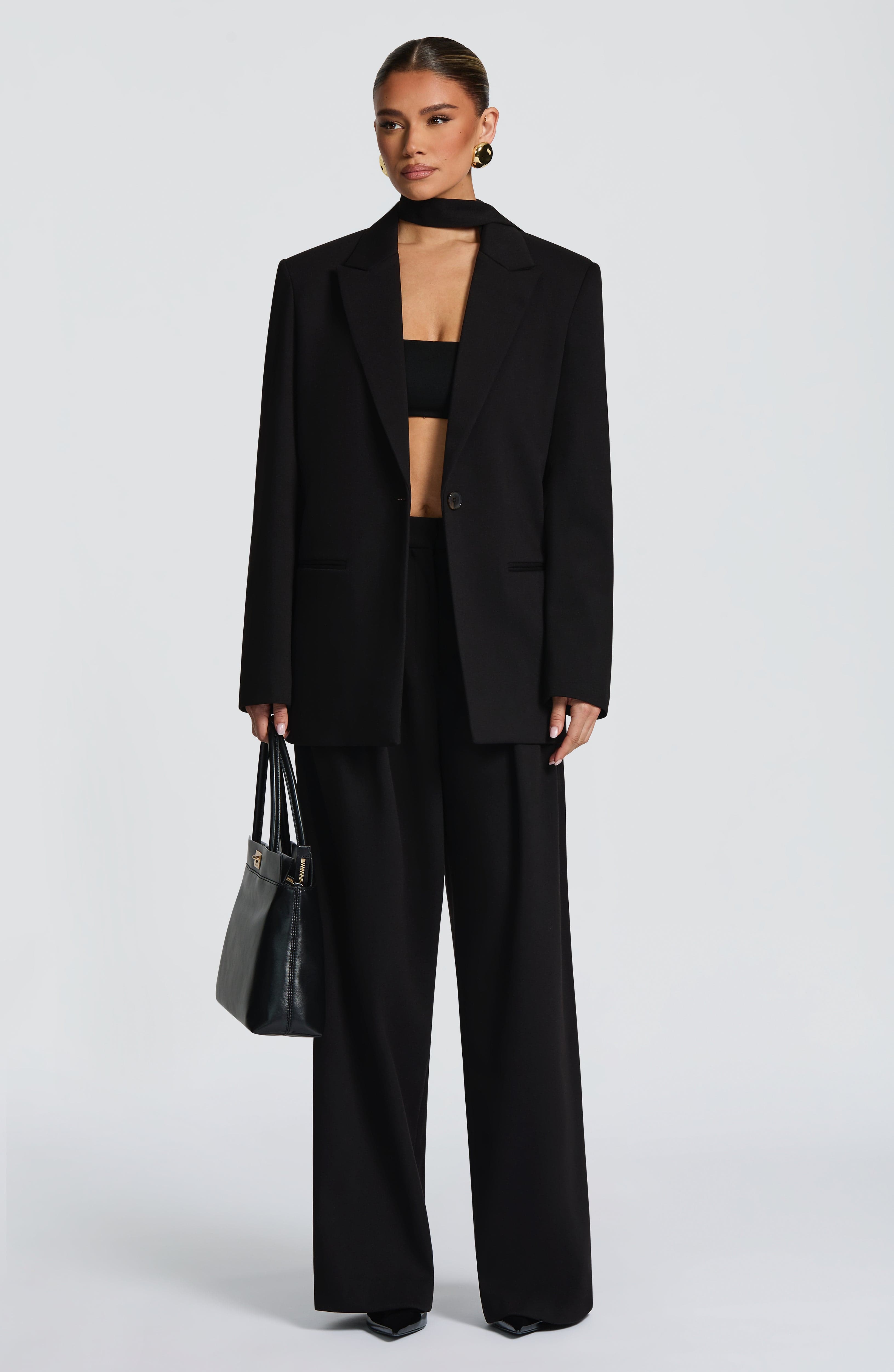 Kirsty Pants - Black - Napalia