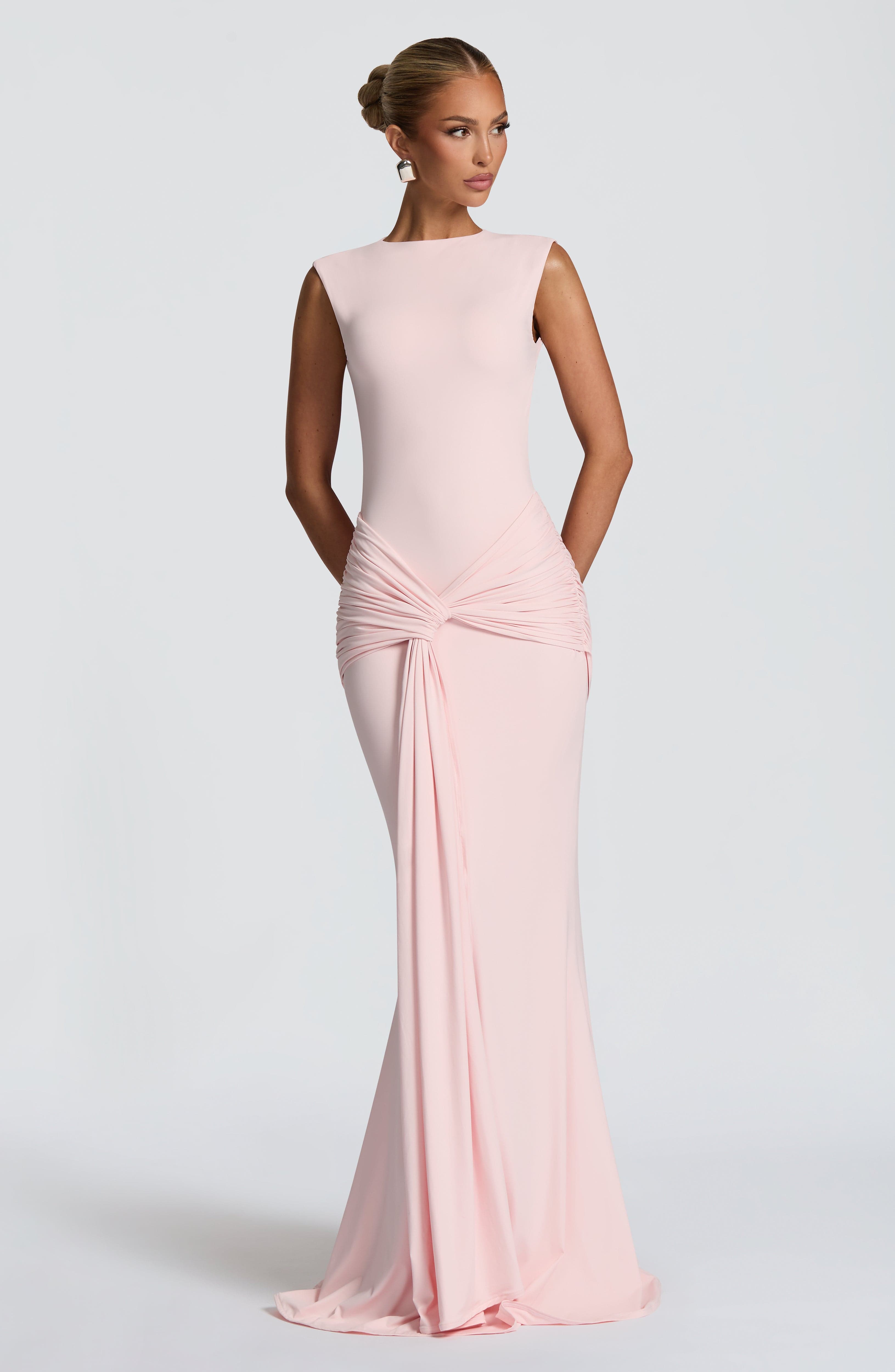 Lorenza Maxi Dress - Blush - Napalia