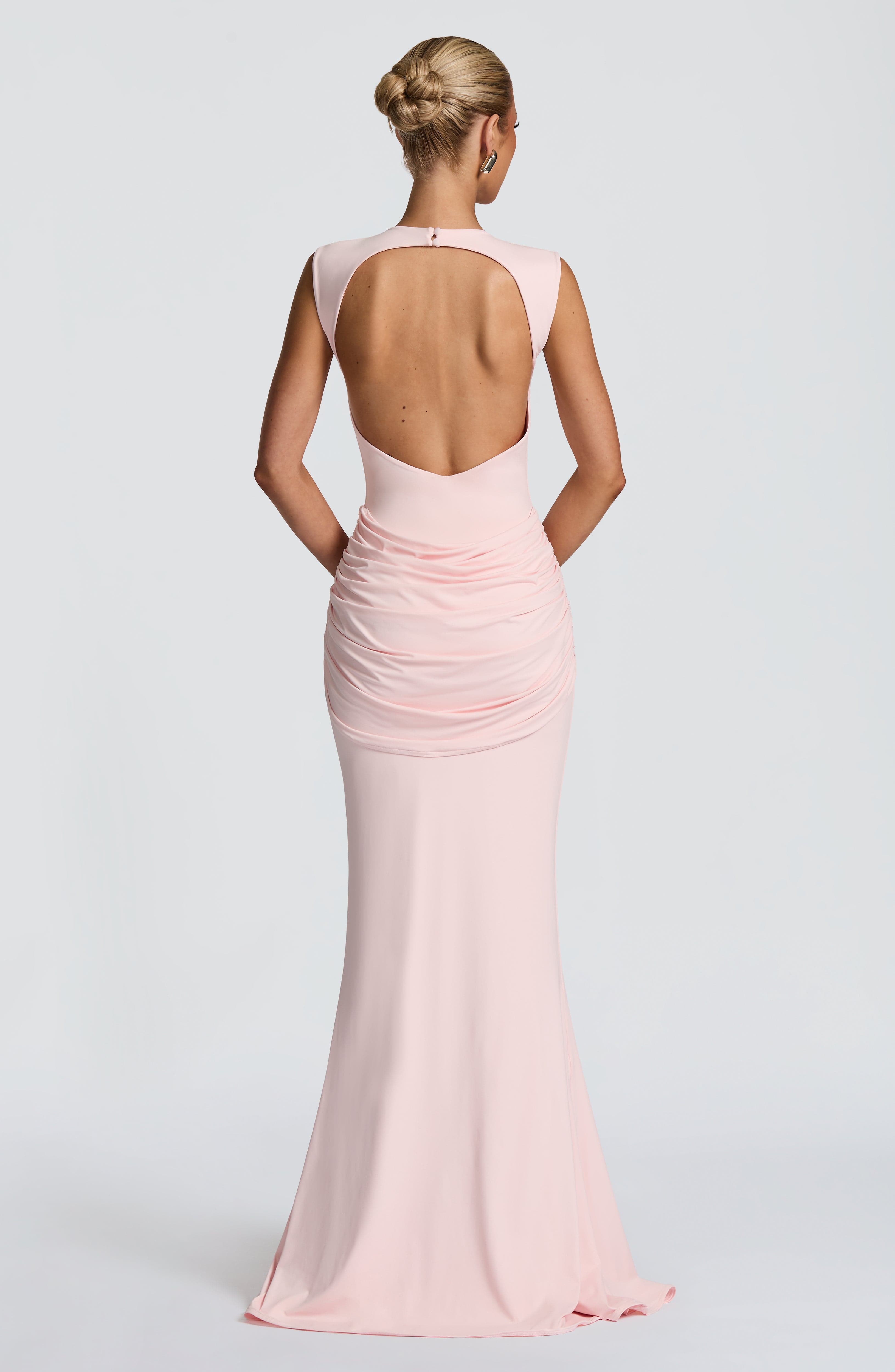 Lorenza Maxi Dress - Blush - Napalia