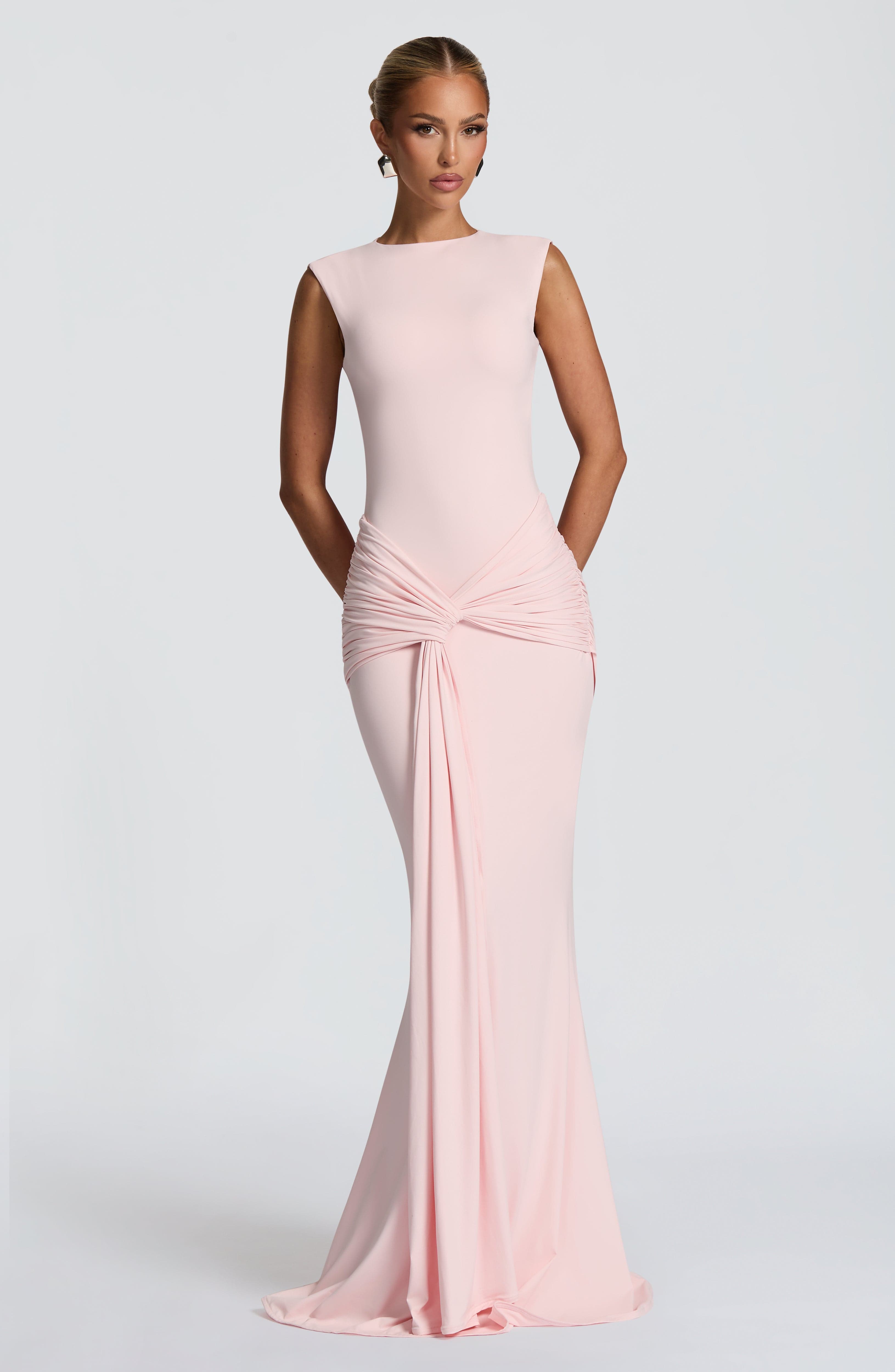 Lorenza Maxi Dress - Blush - Napalia