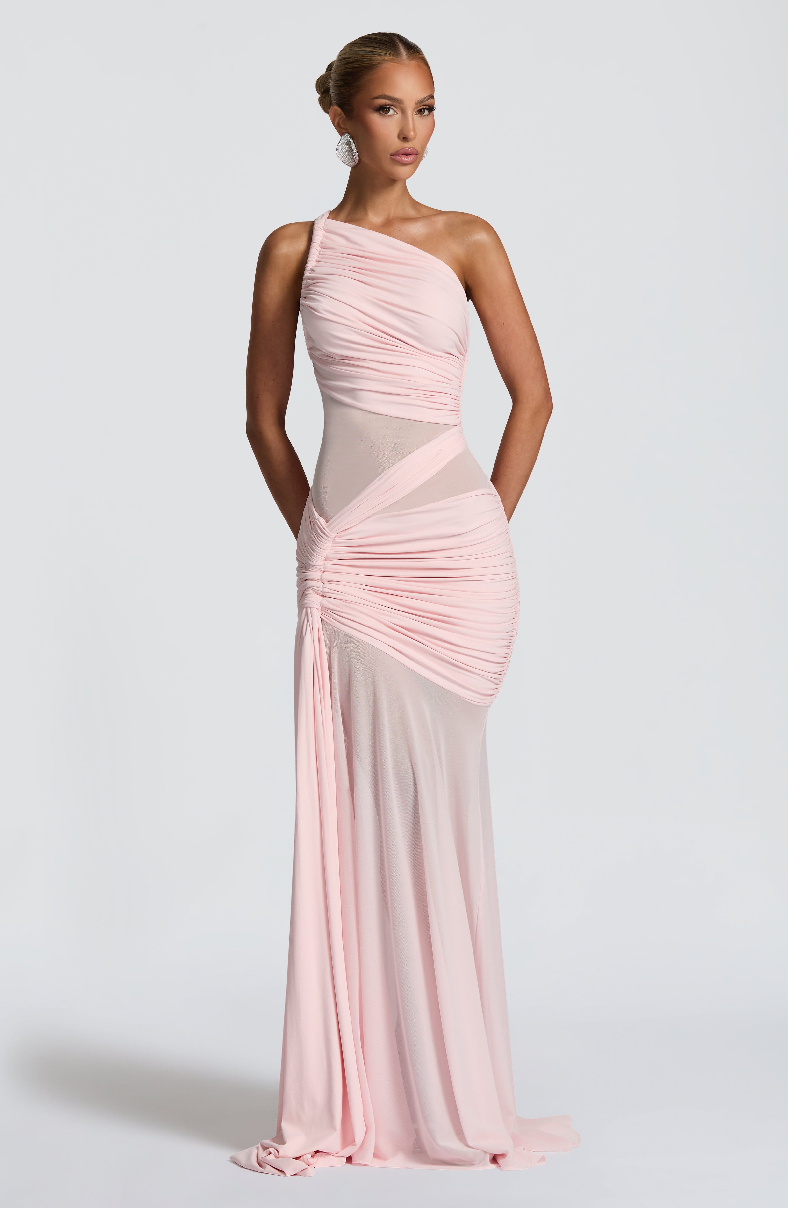 Marianne Maxi Dress - Blush - Napalia