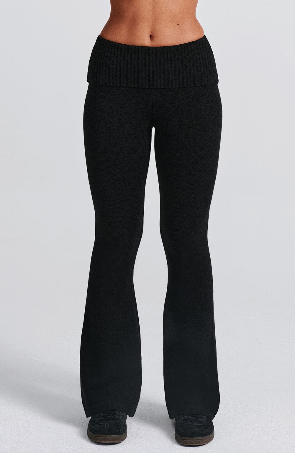 Portia Knit Pants - Black - Napalia