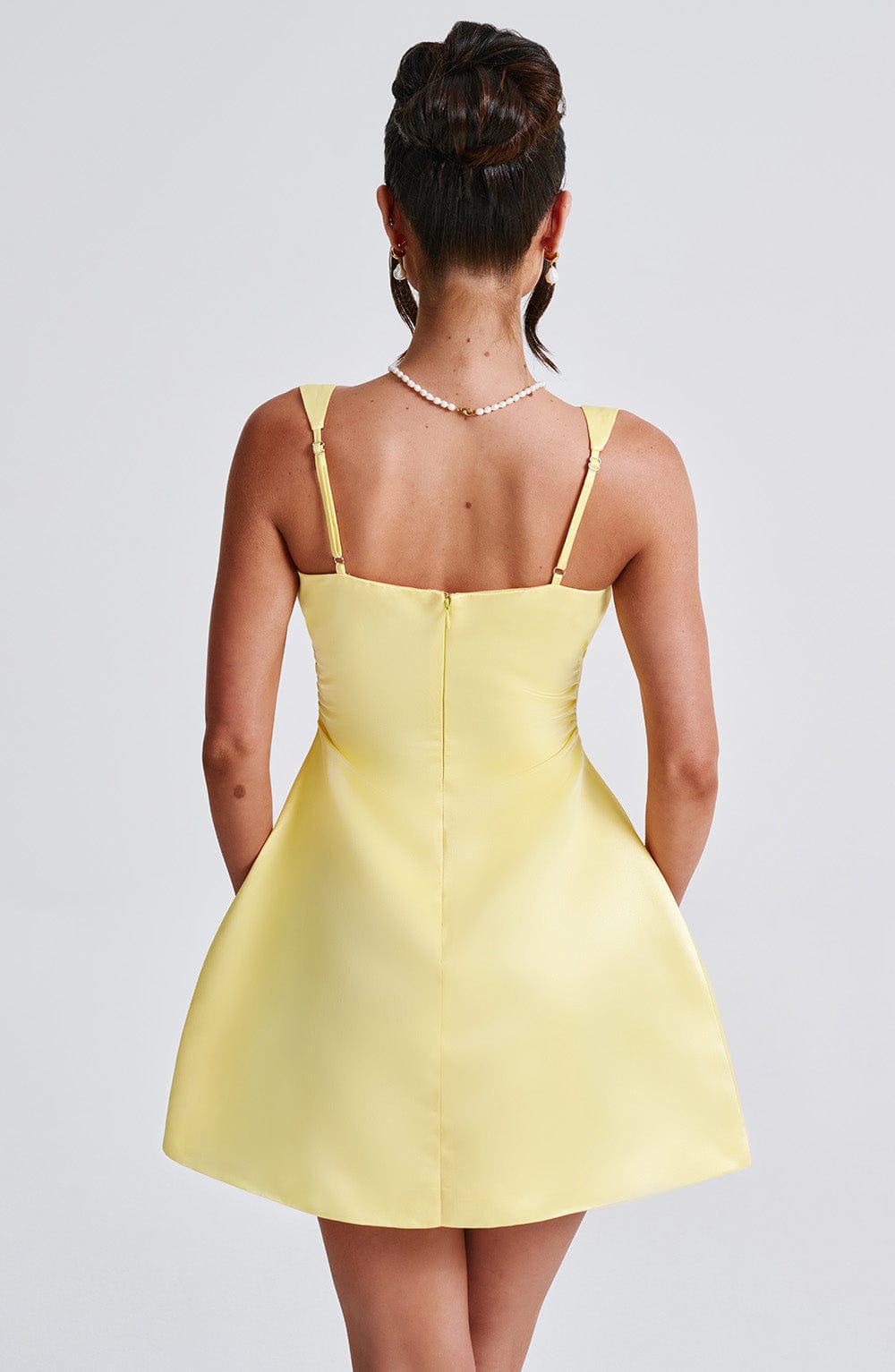 Sofie Mini Dress - Lemon - Napalia